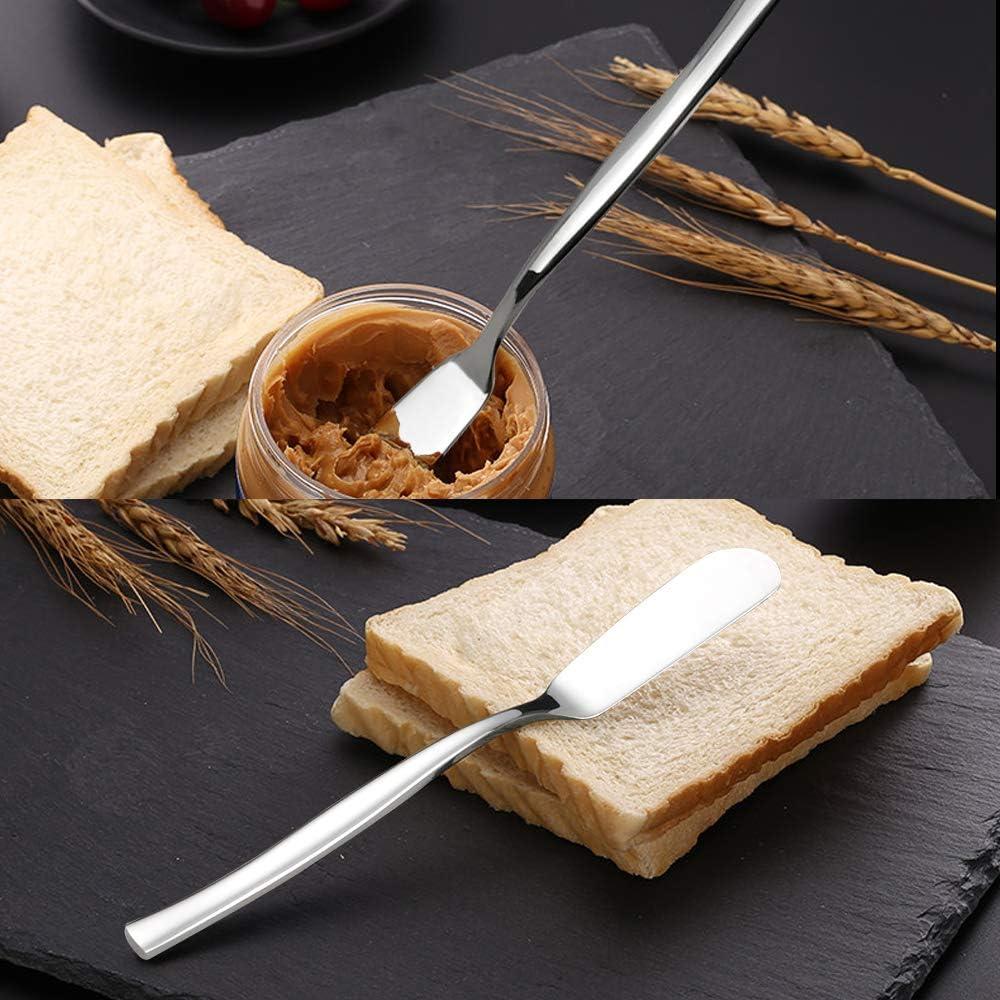 Juego de Cuchillos para Untar Mantequilla Idomy 6 Piezas 16 cm