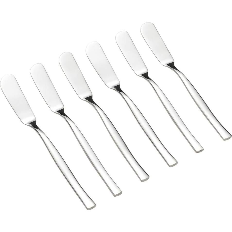 Juego de Cuchillos para Untar Mantequilla Idomy 6 Piezas 16 cm