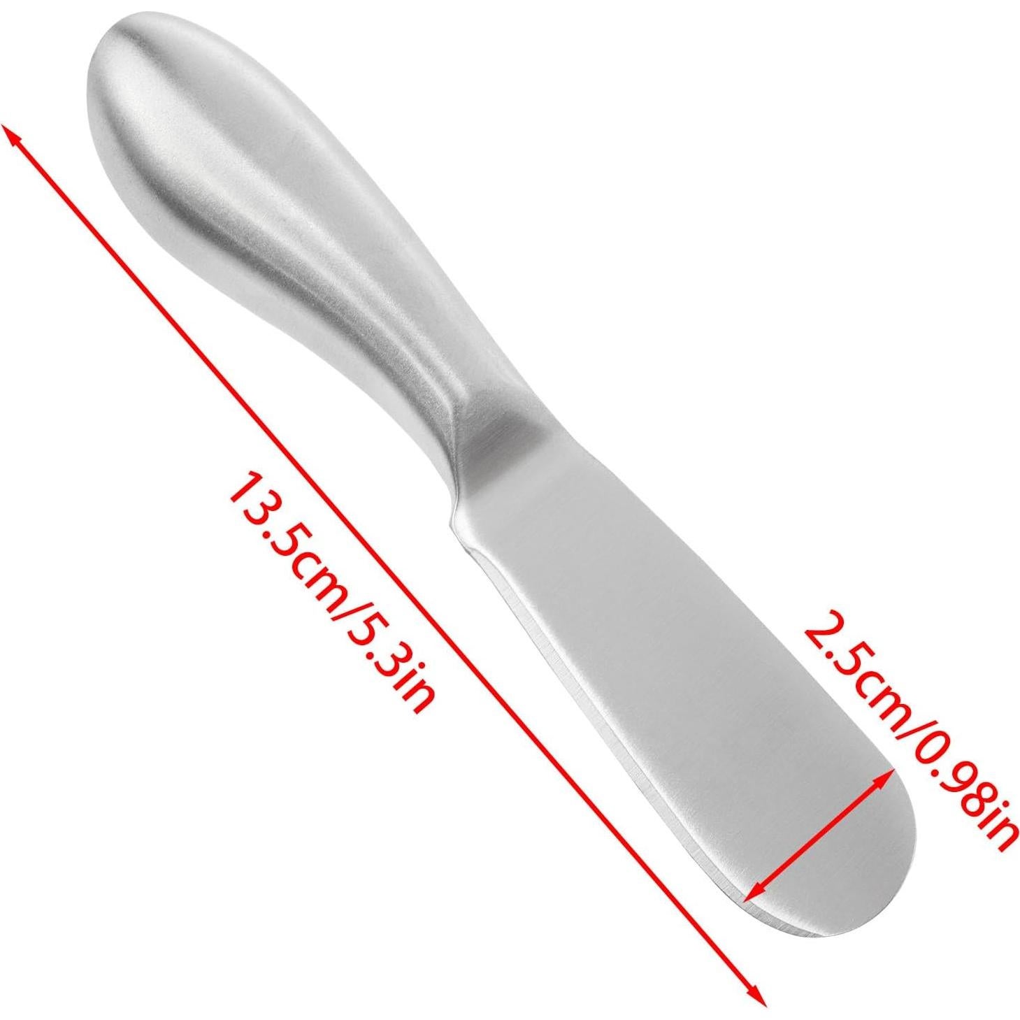 Cuchillo para Untar Mantequilla y Queso VAKTOK 13.5cm Acero Inoxidable