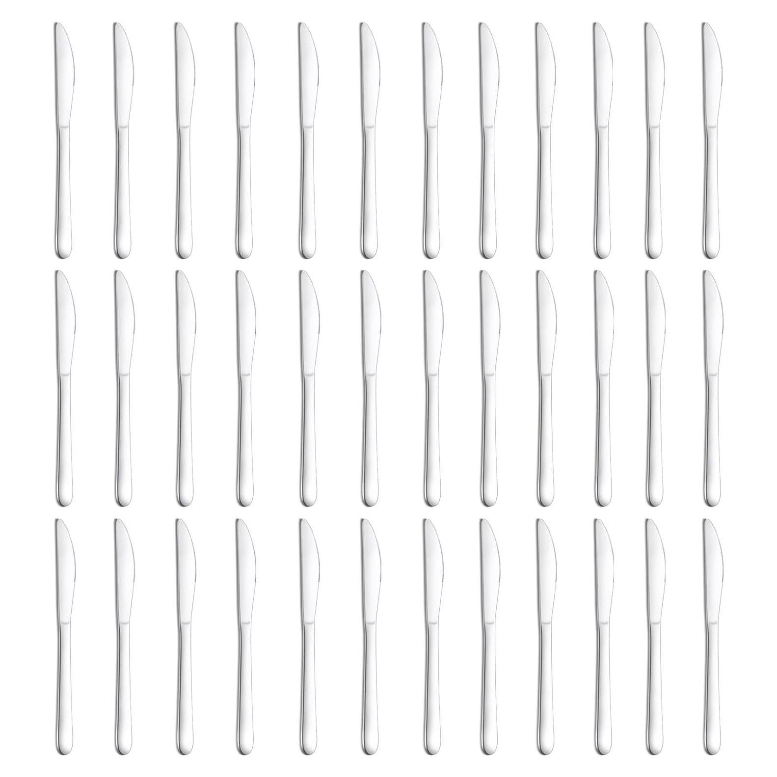 Juego de Cuchillos de Cena Pleafind 36 Piezas Acero Inoxidable