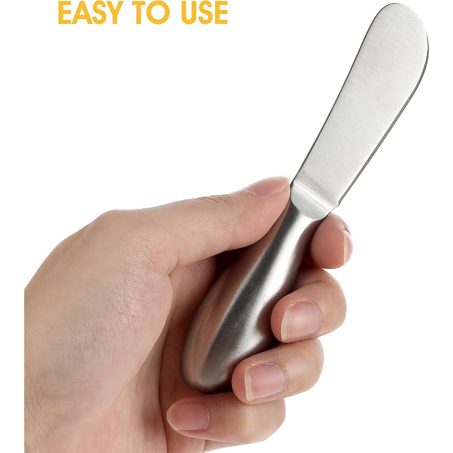 Juego de 2 Cuchillos para Untar Mantequilla Dimeho Acero Inoxidable