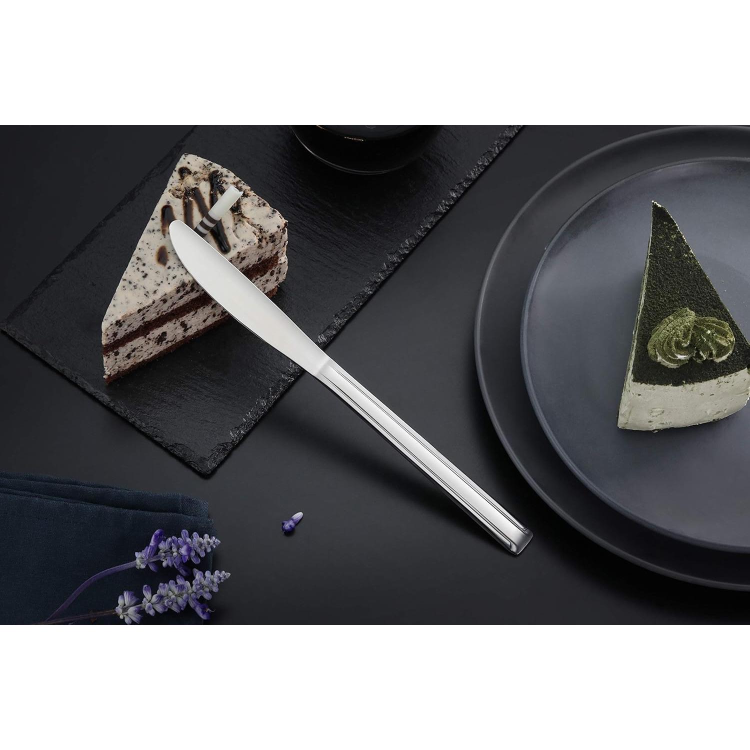 Cuchillos de Cena New Star Foodservice Dominion Acero Inoxidable 12 Pzas