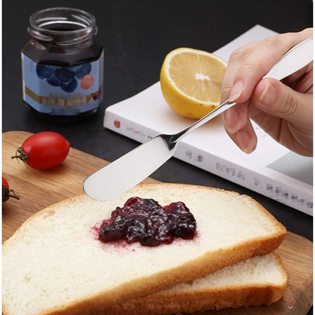 Juego de 5 cuchillos de mantequilla Colorsheng 16 cm acero inoxidable