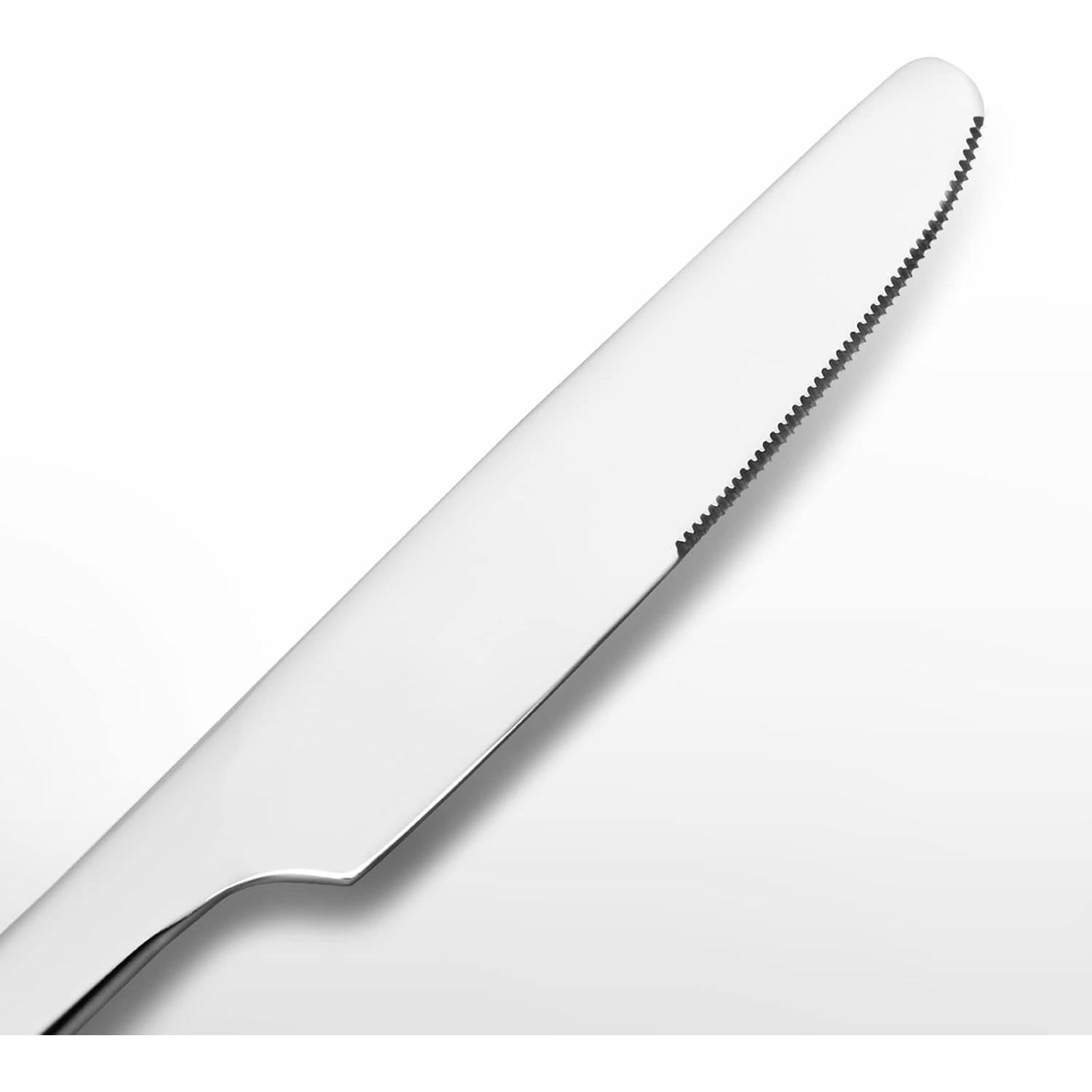 Juego de 4 cuchillos de cena KINGSTONE de acero inoxidable 22.6 cm