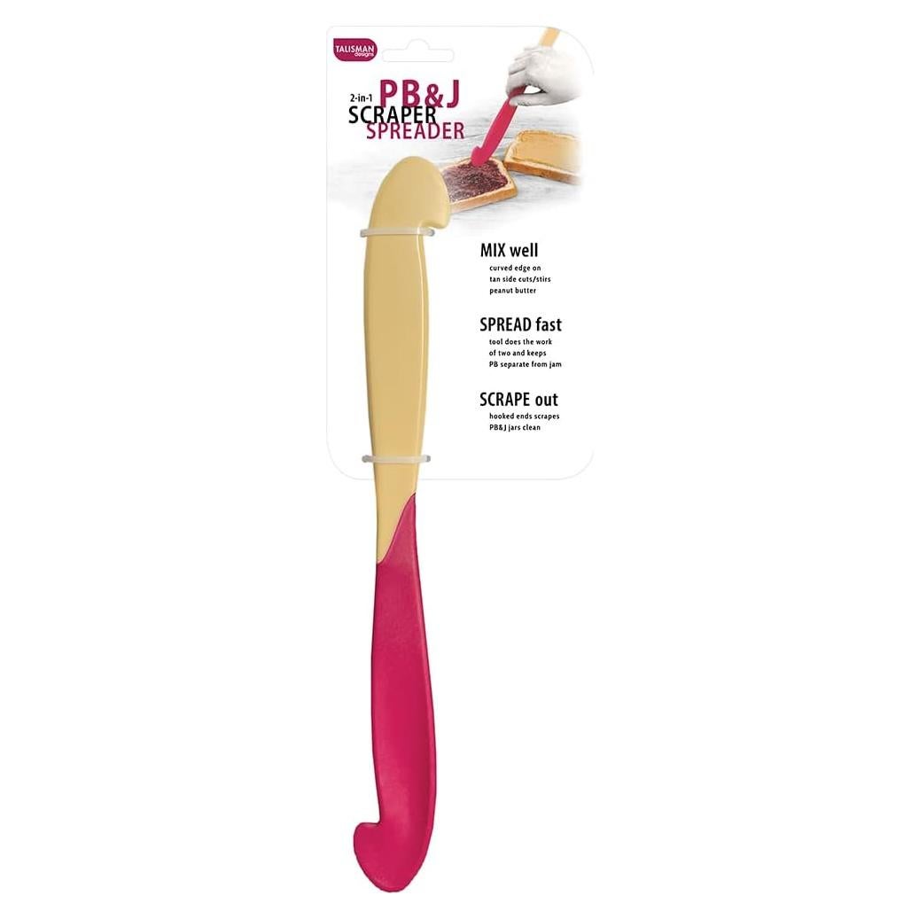 Espátula y Raspador 2 en 1 Talisman Designs PB&J 5cm