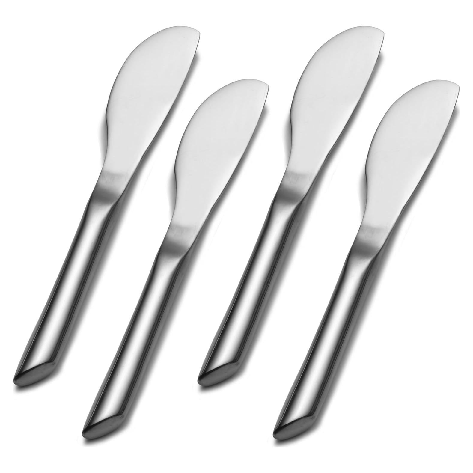 Set de 4 Espátulas para Queso Towle Living Wave 14 cm Acero Inoxidable