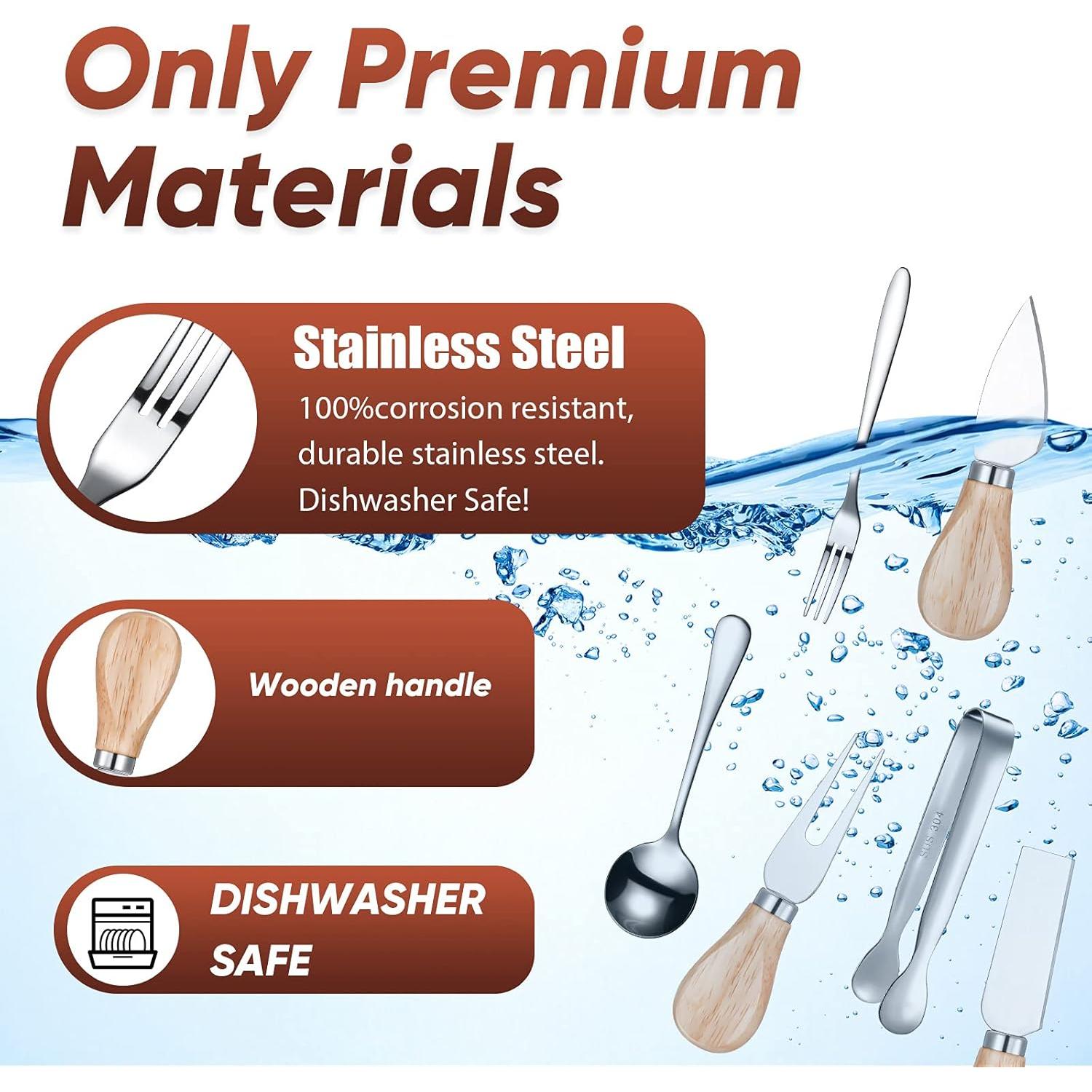 Juego de Utensilios de Charcutería Patelai - 20 Piezas