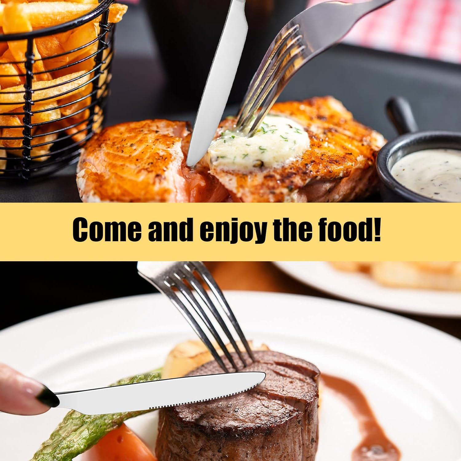 Juego de Cuchillos de Cena Nuenen 50 Piezas Acero Inoxidable