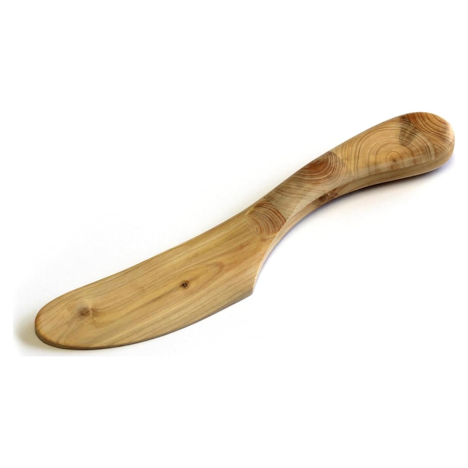 Cuchillo de Mantequilla de Madera de Junípero Tienda de Arte Nórdico