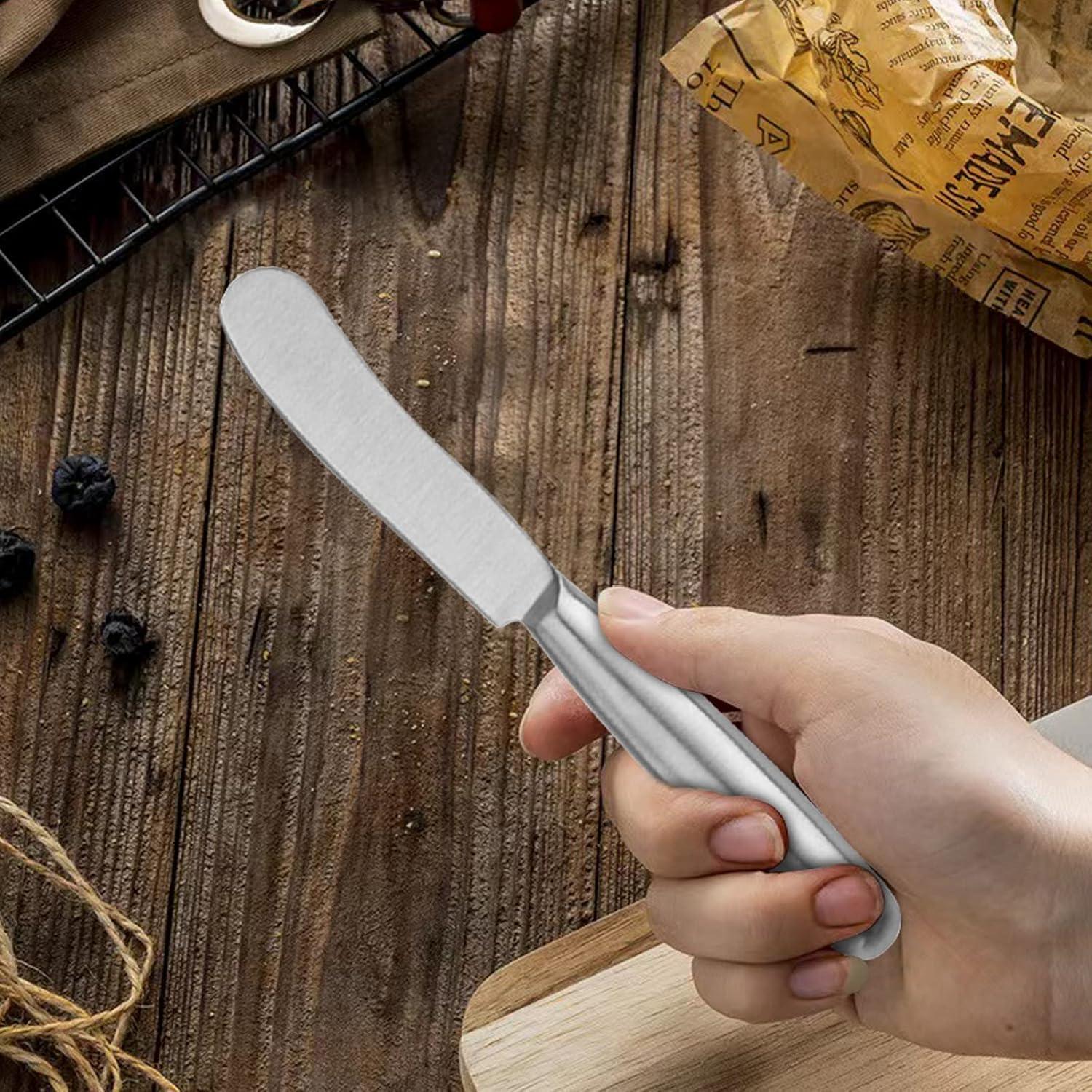 Juego de cuchillos para untar VANRA 4 piezas acero inoxidable