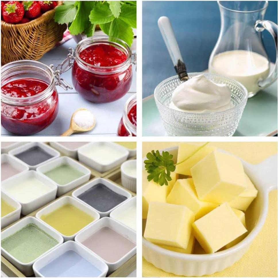 Juego de 6 Espátulas para Queso Yeeper, Acero Inoxidable y Madera