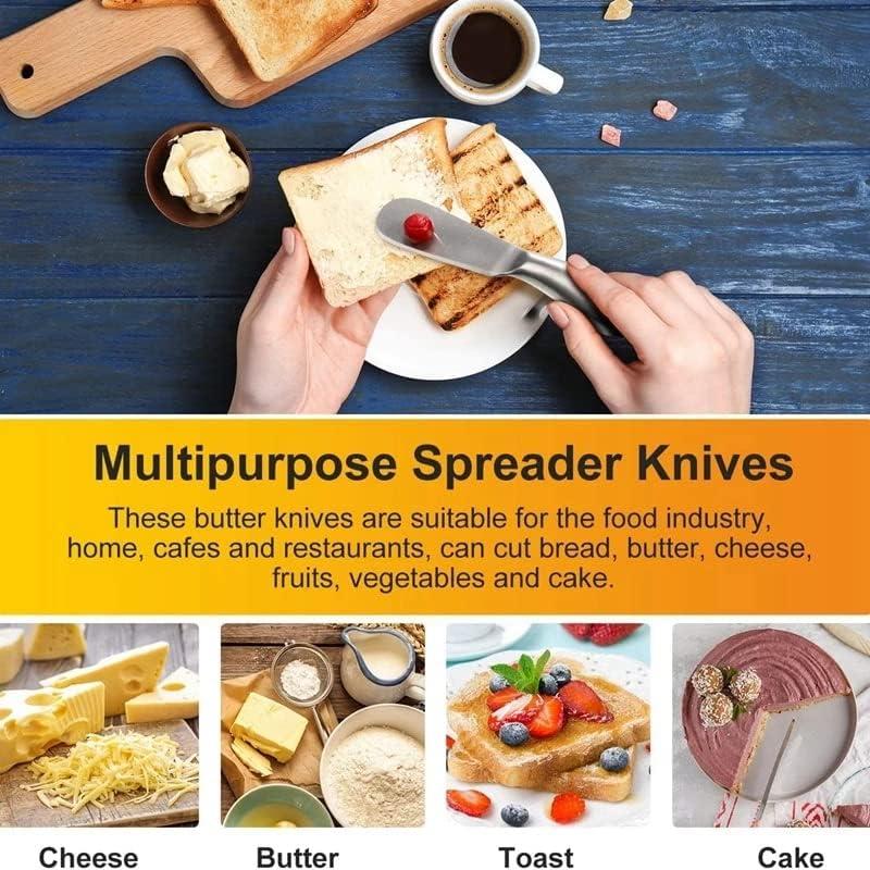 Juego de 4 cuchillos para untar Clarmonde - Acero inoxidable