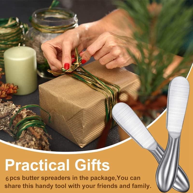 Juego de 4 cuchillos para untar Clarmonde - Acero inoxidable