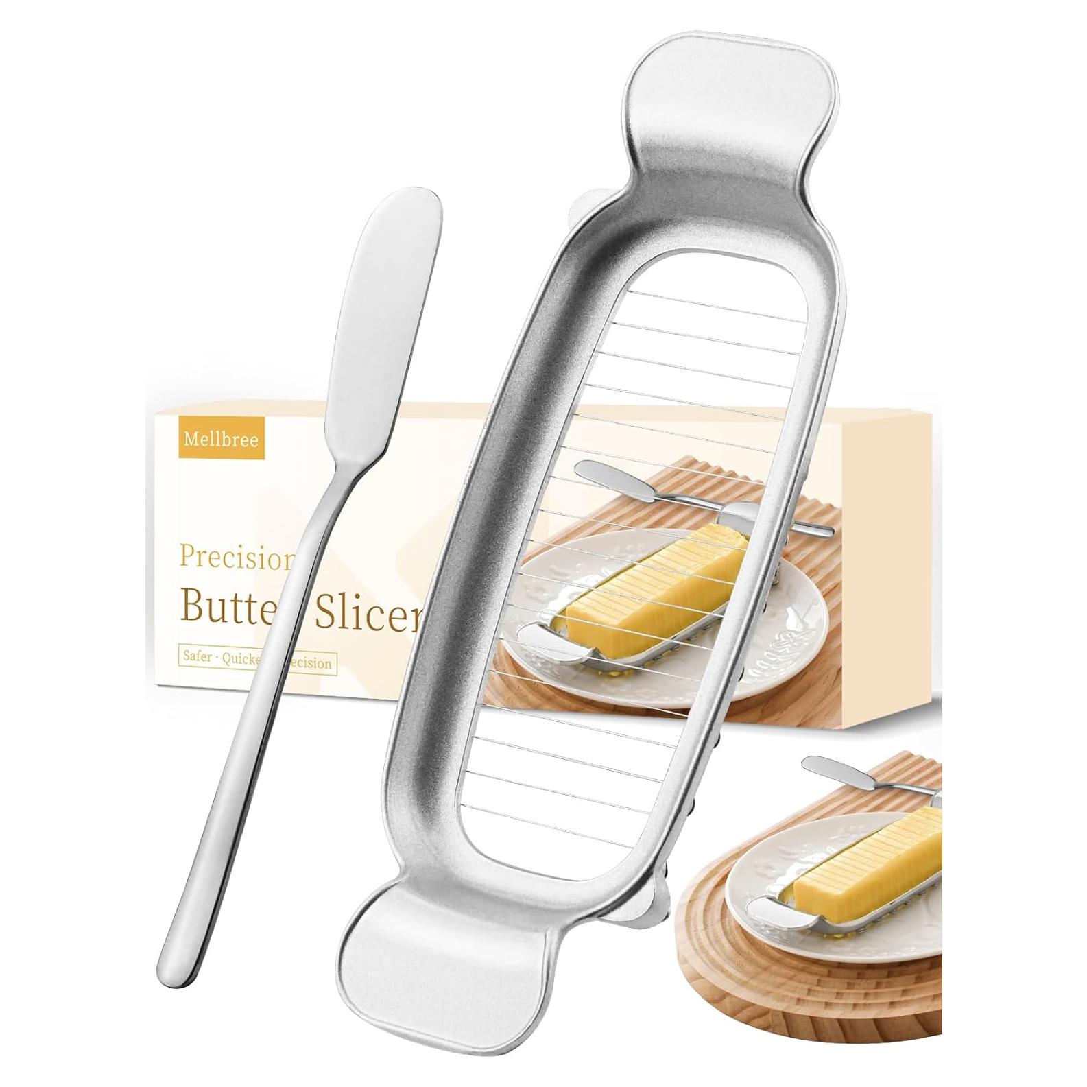 Cortador de Mantequilla Mellbree Upgrade Acero Inoxidable 0.64 cm