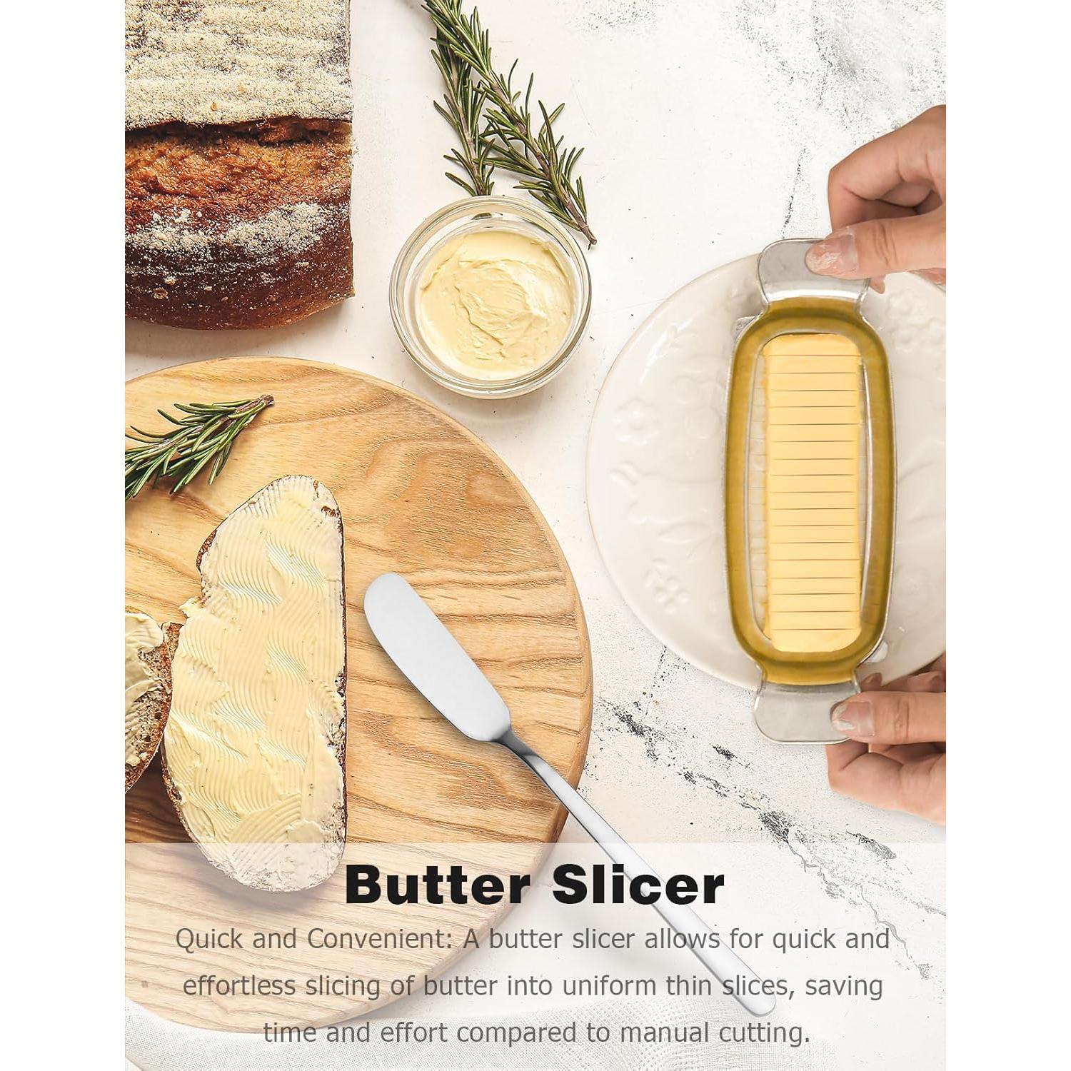 Cortador de Mantequilla Mellbree Upgrade Acero Inoxidable 0.64 cm