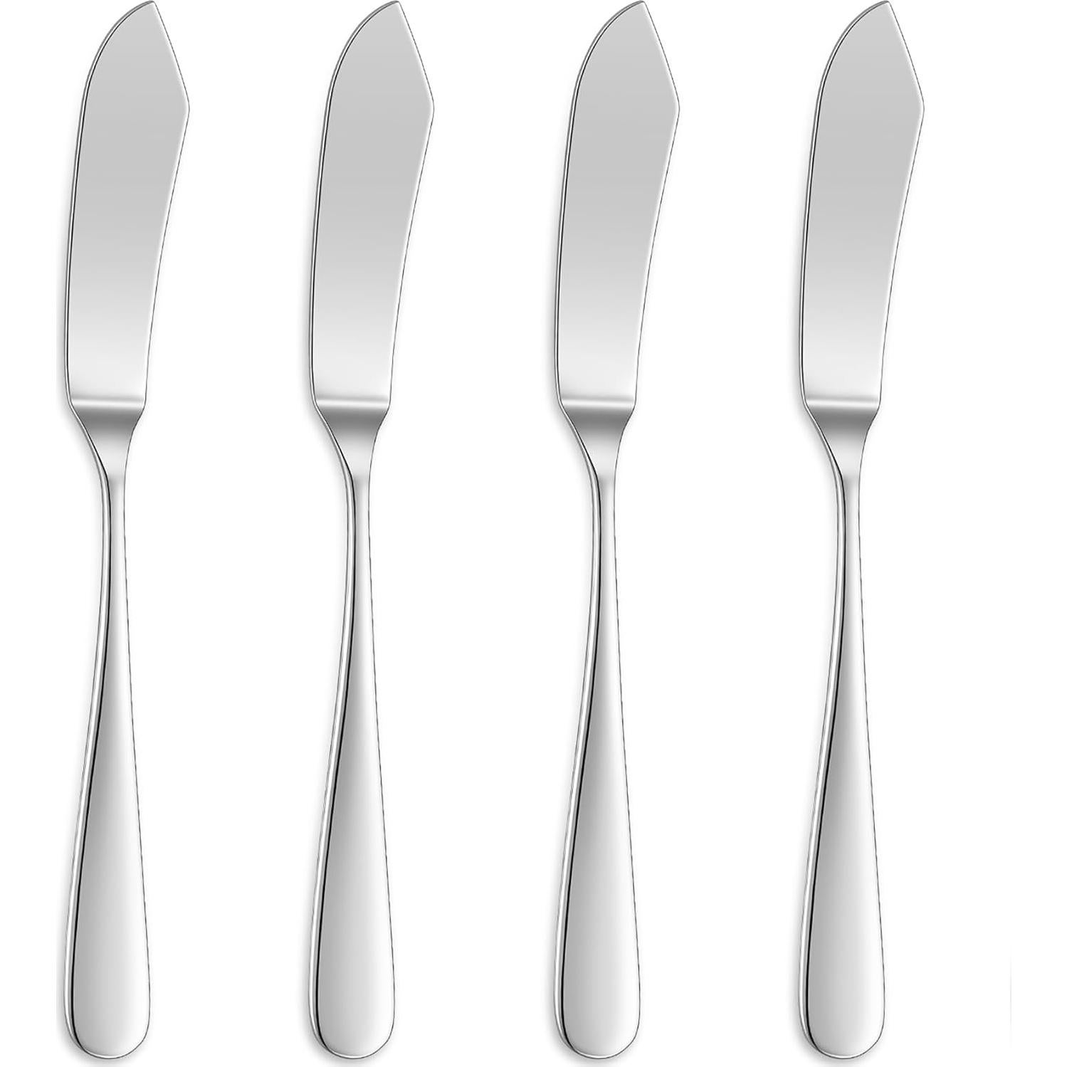 Set de 4 Cuchillos para Mantequilla KEAWELL Louise 18/10