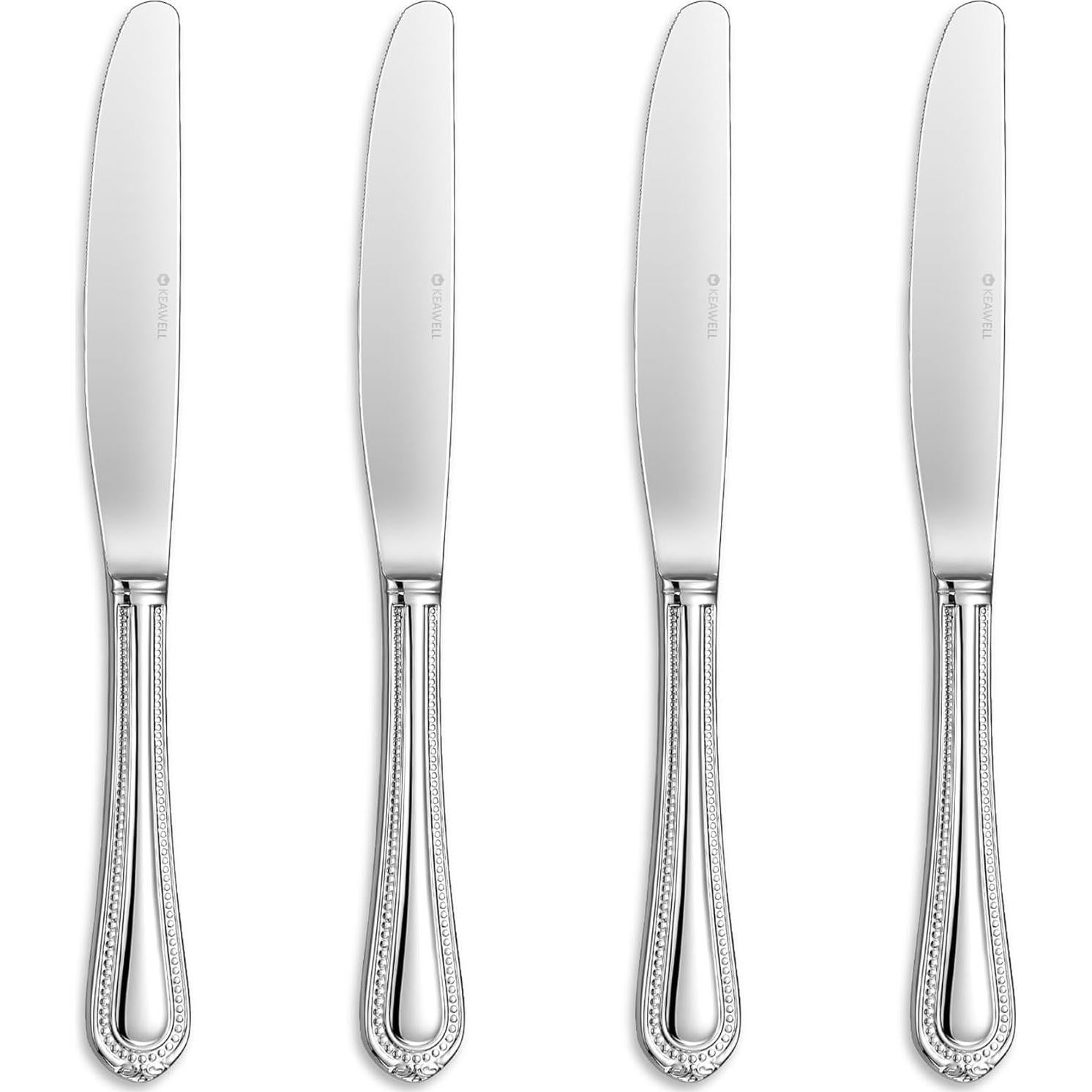 Juego de Cuchillos de Cena KEAWELL de Acero Inoxidable 4 Pzas