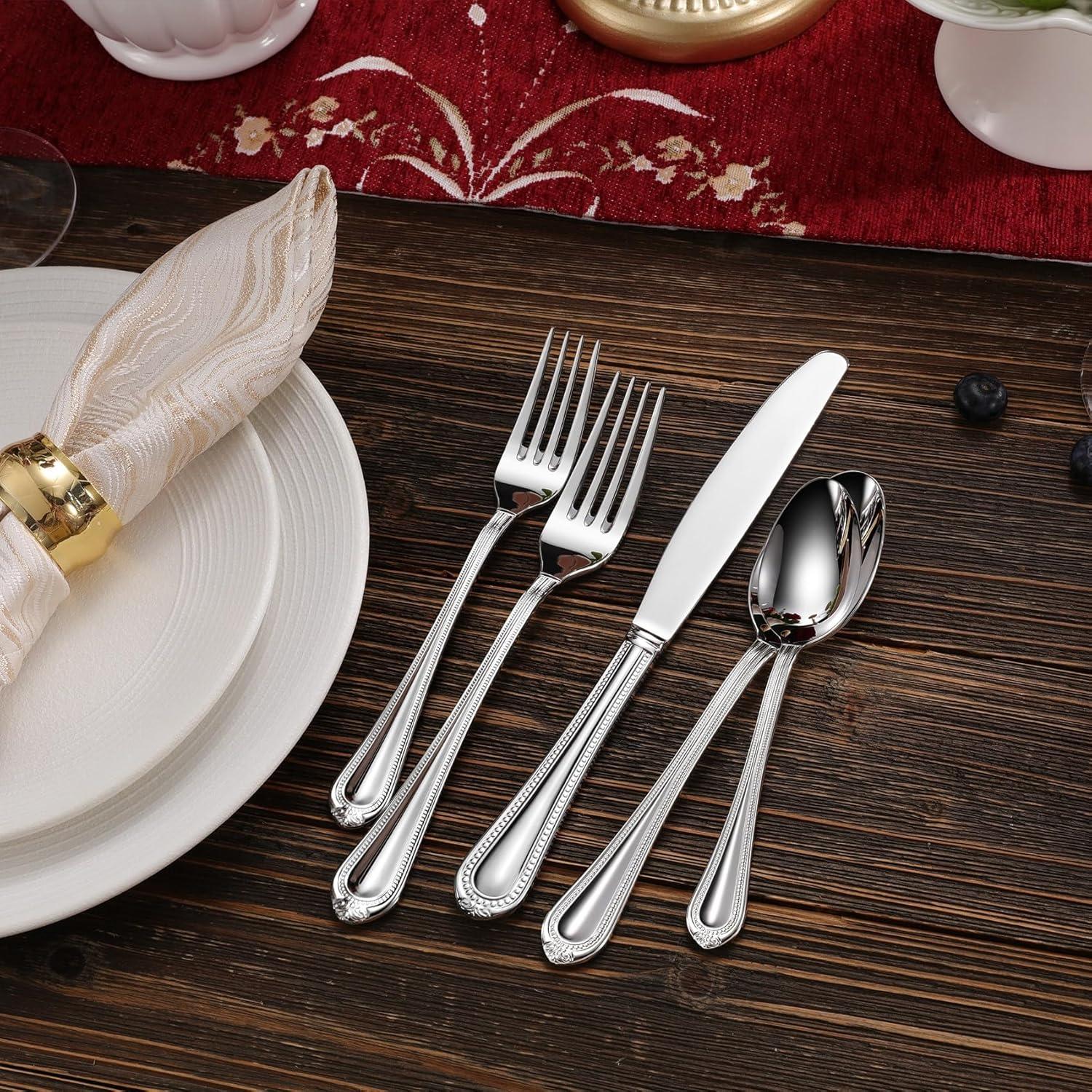 Juego de Cuchillos de Cena KEAWELL de Acero Inoxidable 4 Pzas