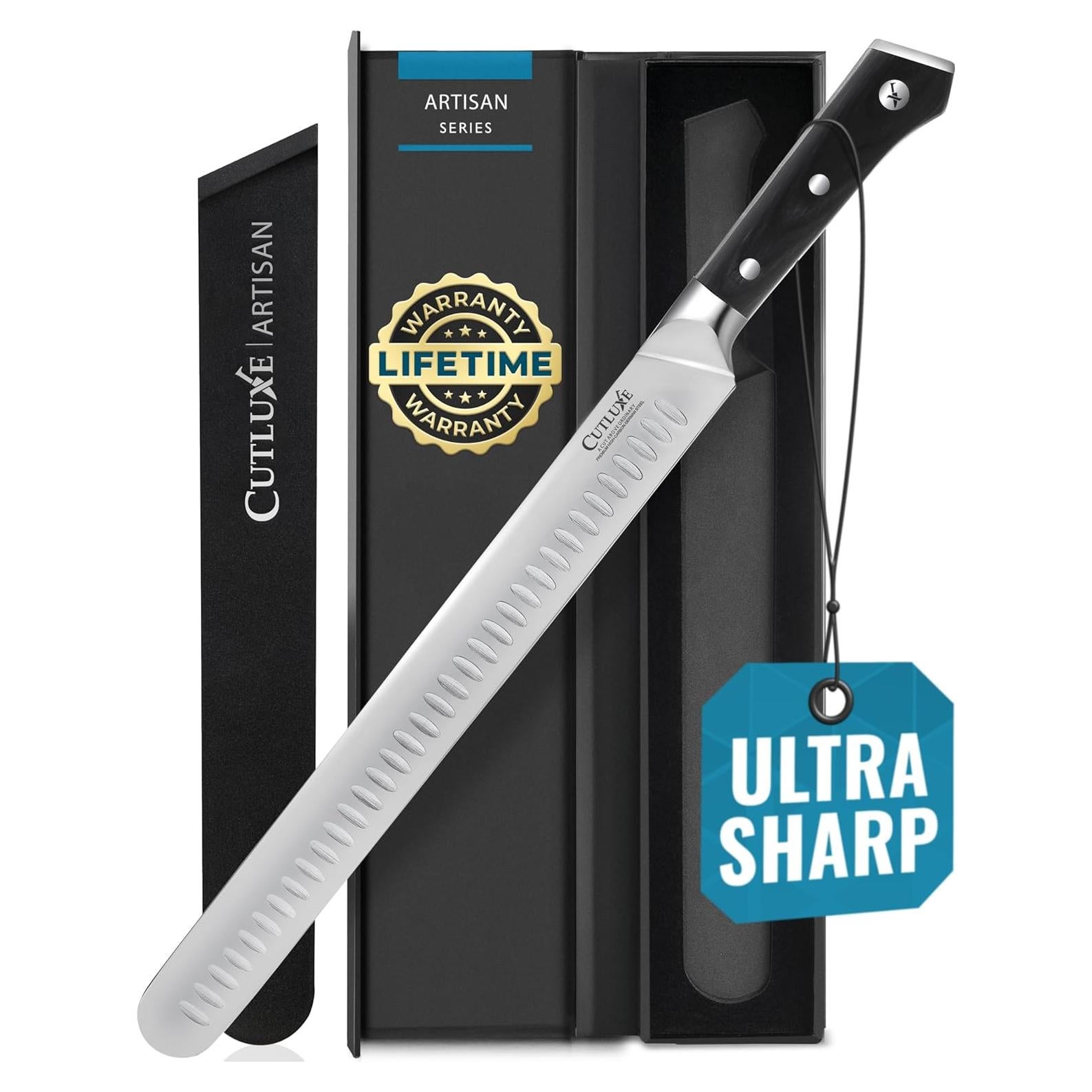 Cuchillo de Corte Cutluxe 30.48 cm - Acero Alemán Ultra Afilado