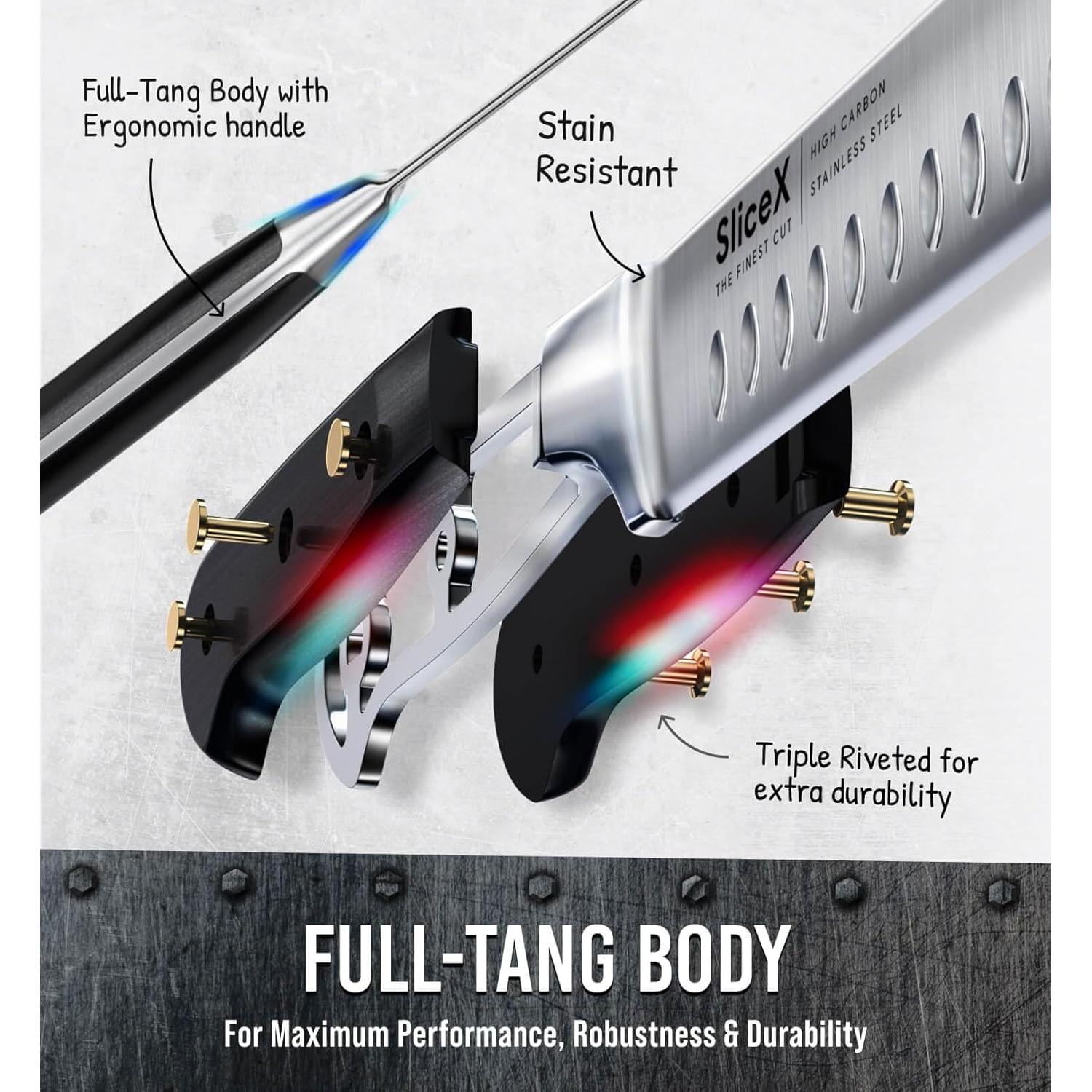 Cuchillo para Brisket Bright Hobby 29.7 cm Acero Alemán Afilado