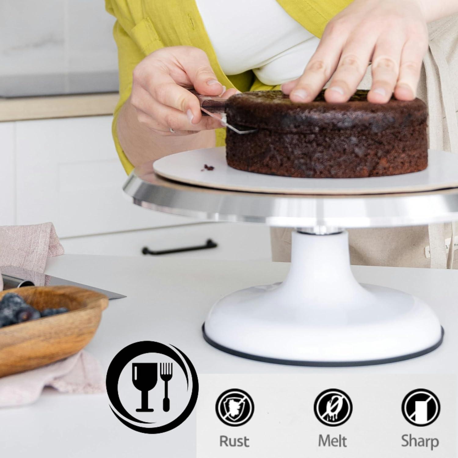 Set de Espátulas Rectas de Acero Inoxidable LEGERM 20cm