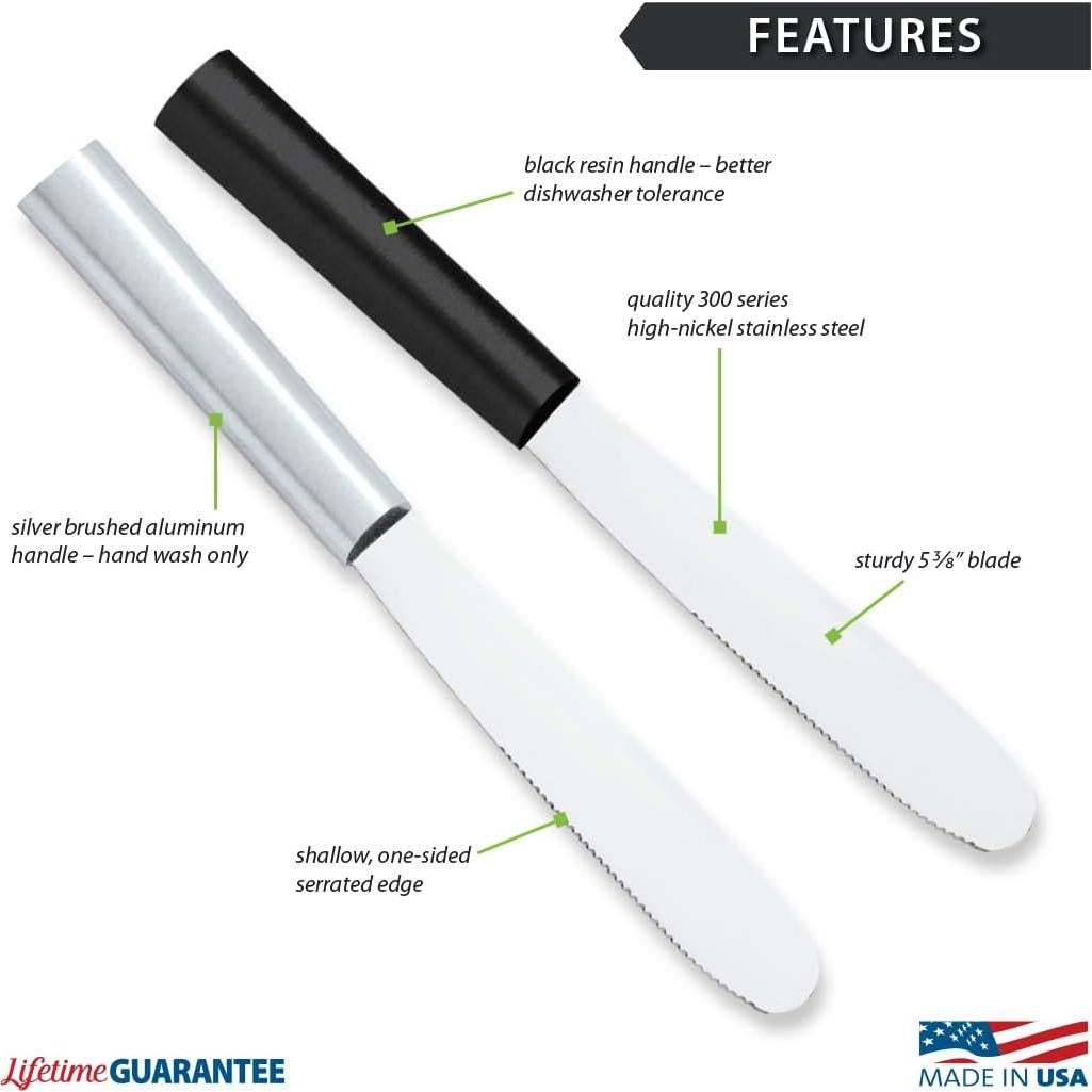 Cuchillo Super Spreader Rada R113 13.65 cm Acero Inoxidable