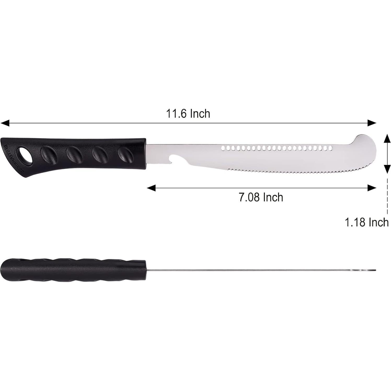 Cuchillo Multi-Función 4 en 1 Rfstekhnikos - Acero Inoxidable