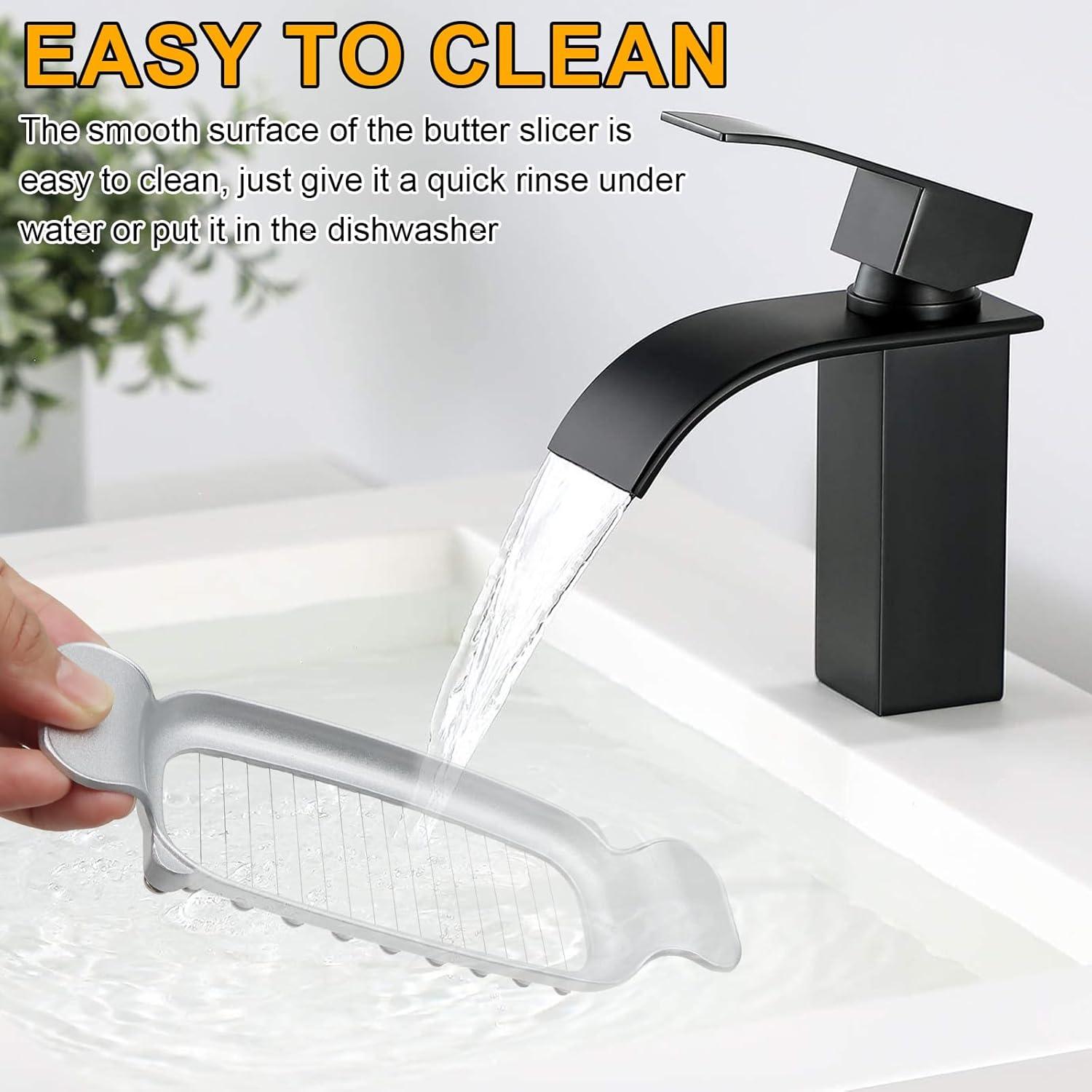 Cortador de Mantequilla Bcautay de Acero Inoxidable 19.4cm