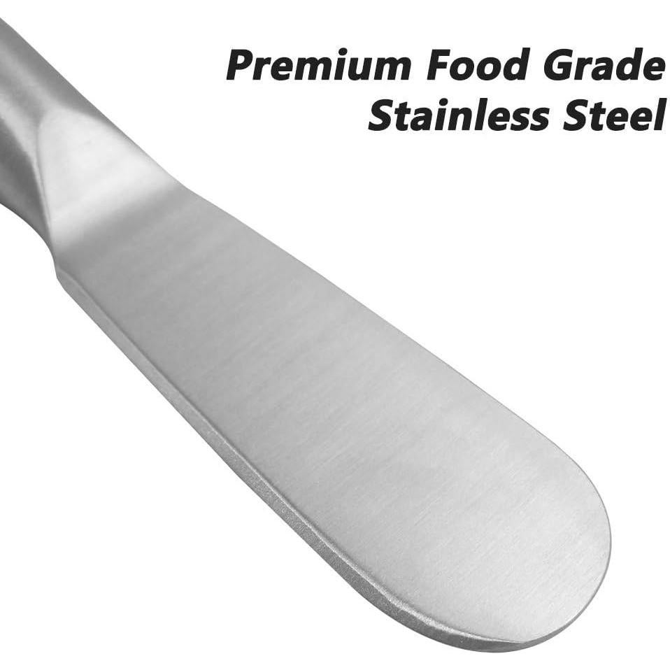 Juego de 6 Espátulas para Queso FIVOENDAR de Acero Inoxidable