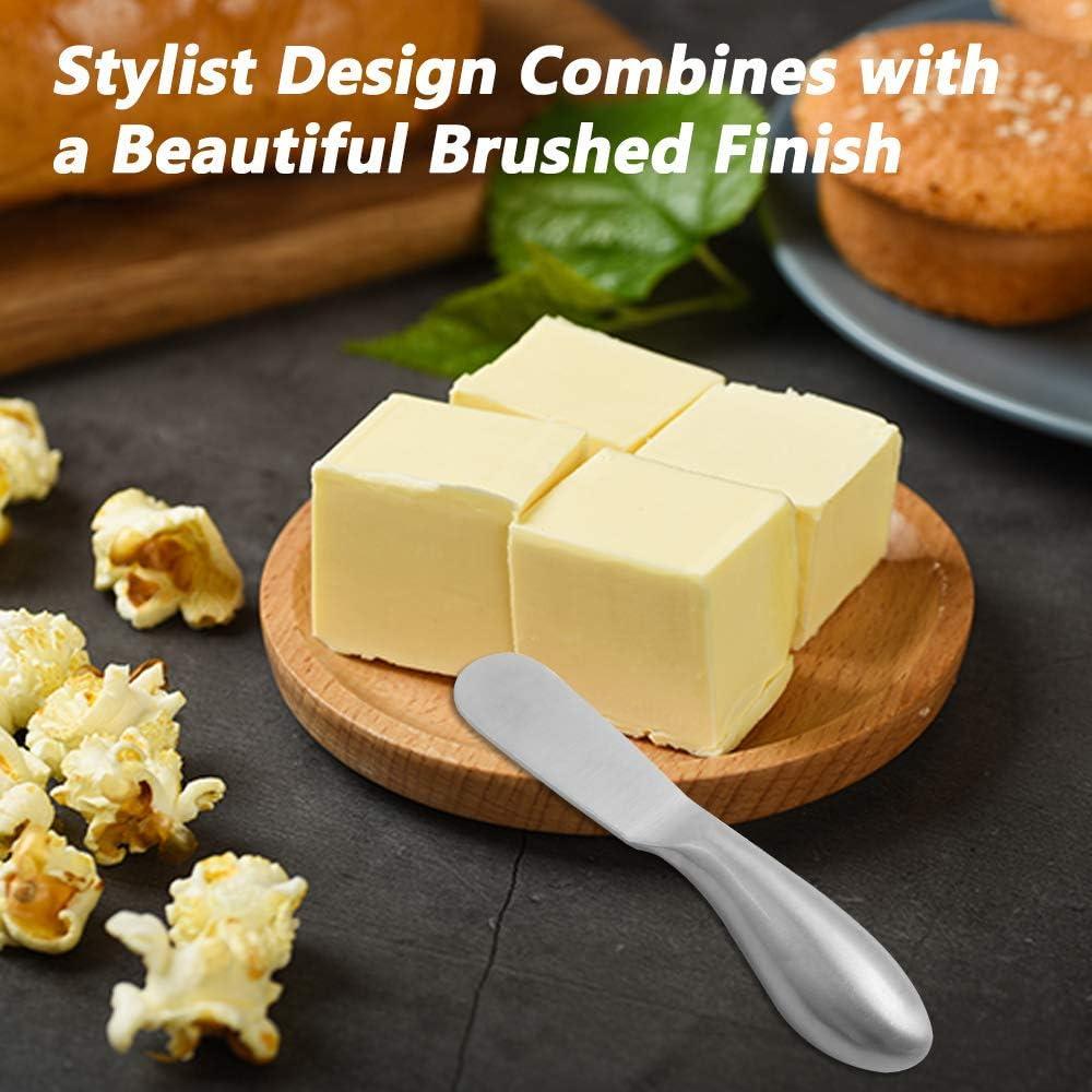 Juego de 6 Espátulas para Queso FIVOENDAR de Acero Inoxidable