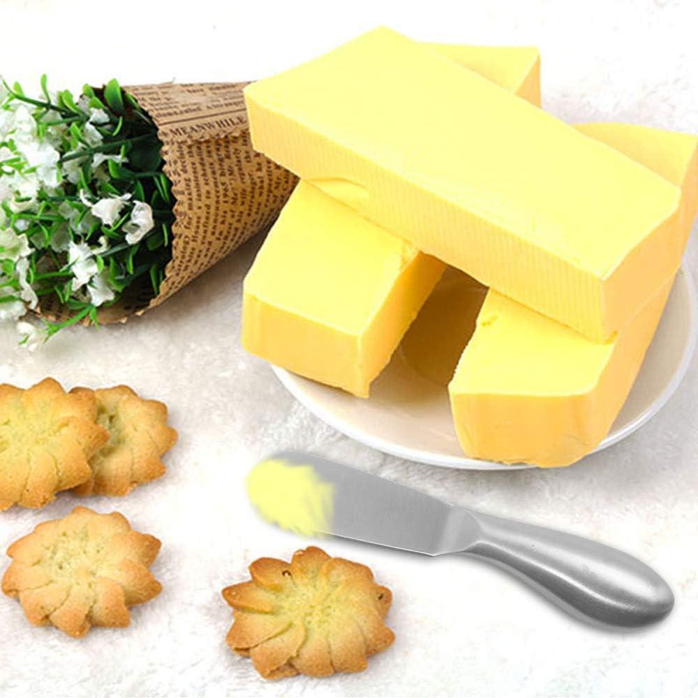 Juego de 6 Espátulas para Queso FIVOENDAR de Acero Inoxidable