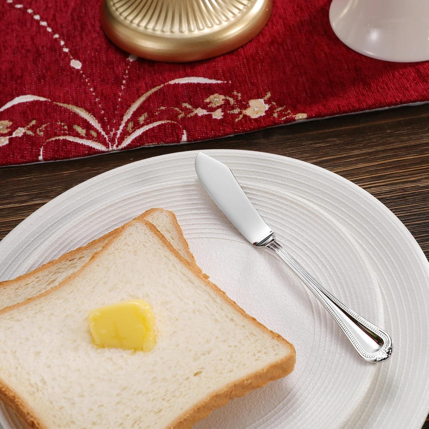 Juego de 4 Cuchillos de Untar KEAWELL Acero Inoxidable 18/10 17.5cm