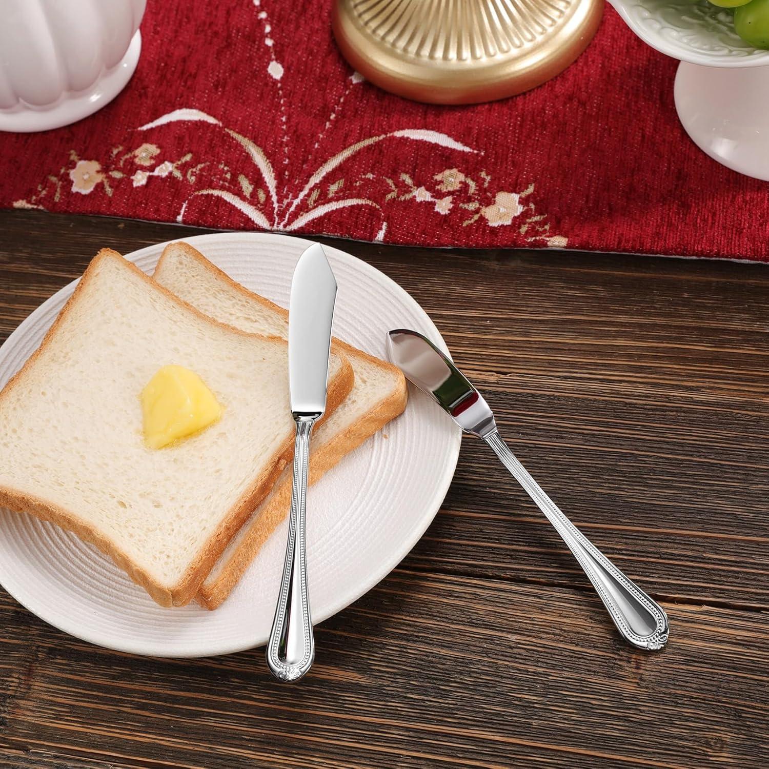 Juego de 4 Cuchillos de Untar KEAWELL Acero Inoxidable 18/10 17.5cm