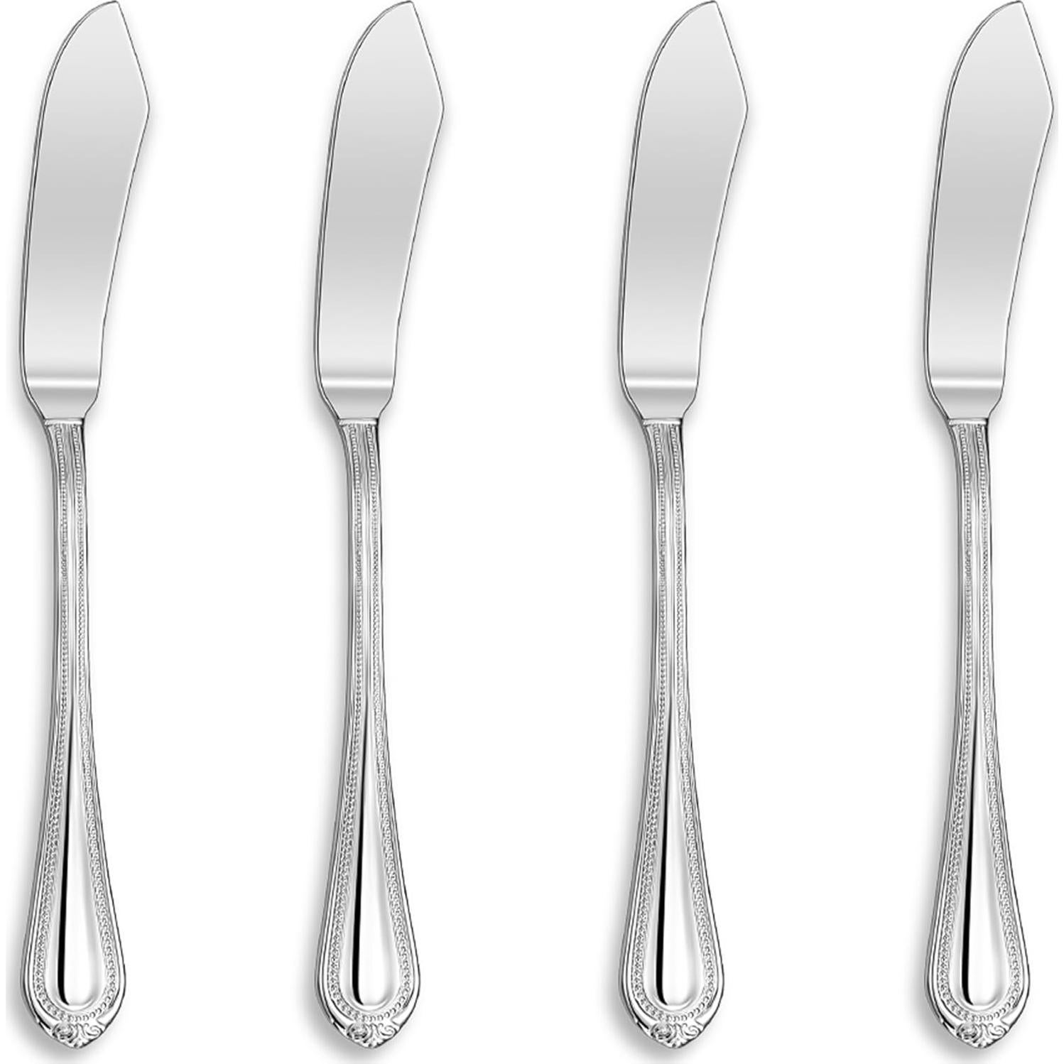 Juego de 4 Cuchillos de Untar KEAWELL Acero Inoxidable 18/10 17.5cm