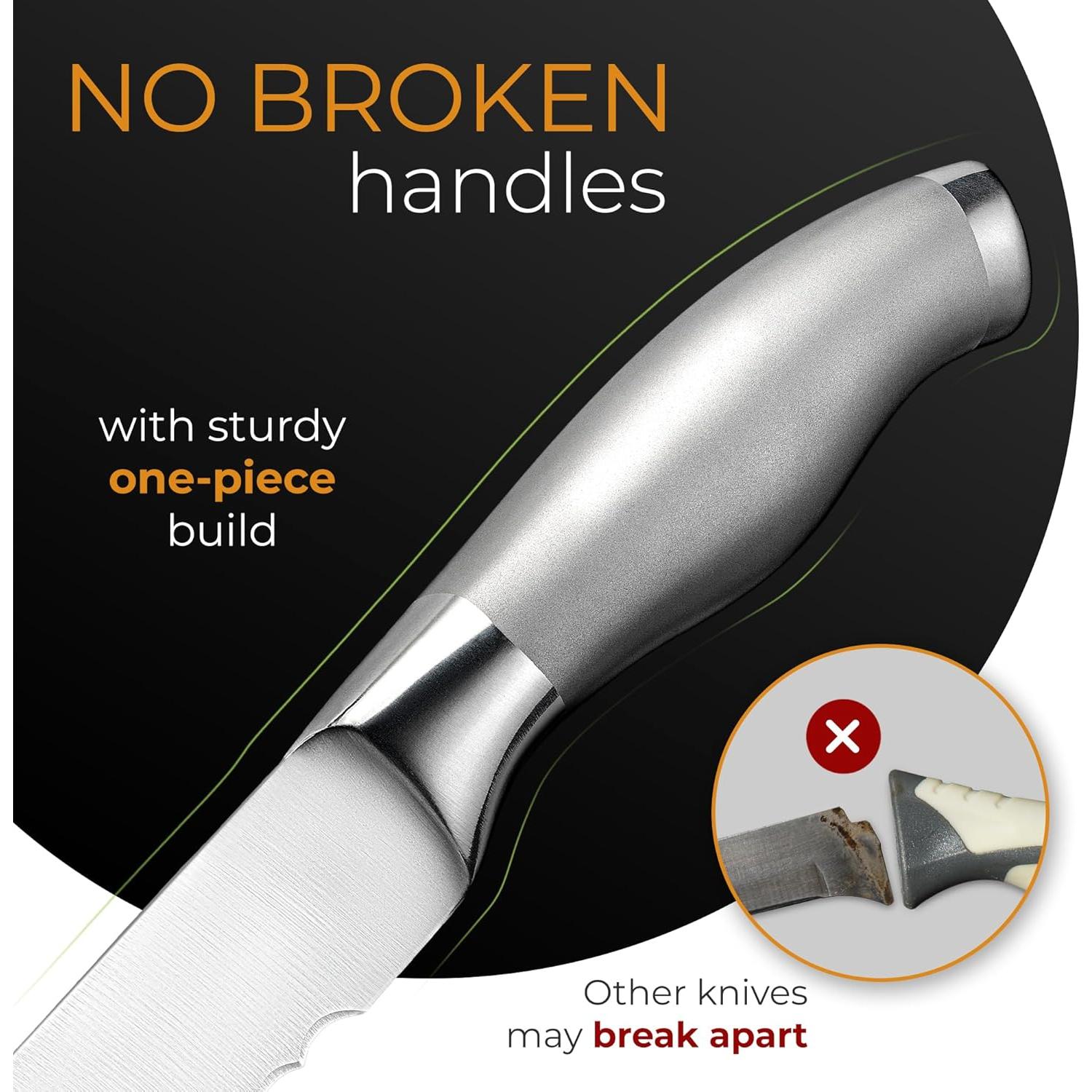 Cuchillo de Pan Serrado Orblue Acero Inoxidable 20.32 cm