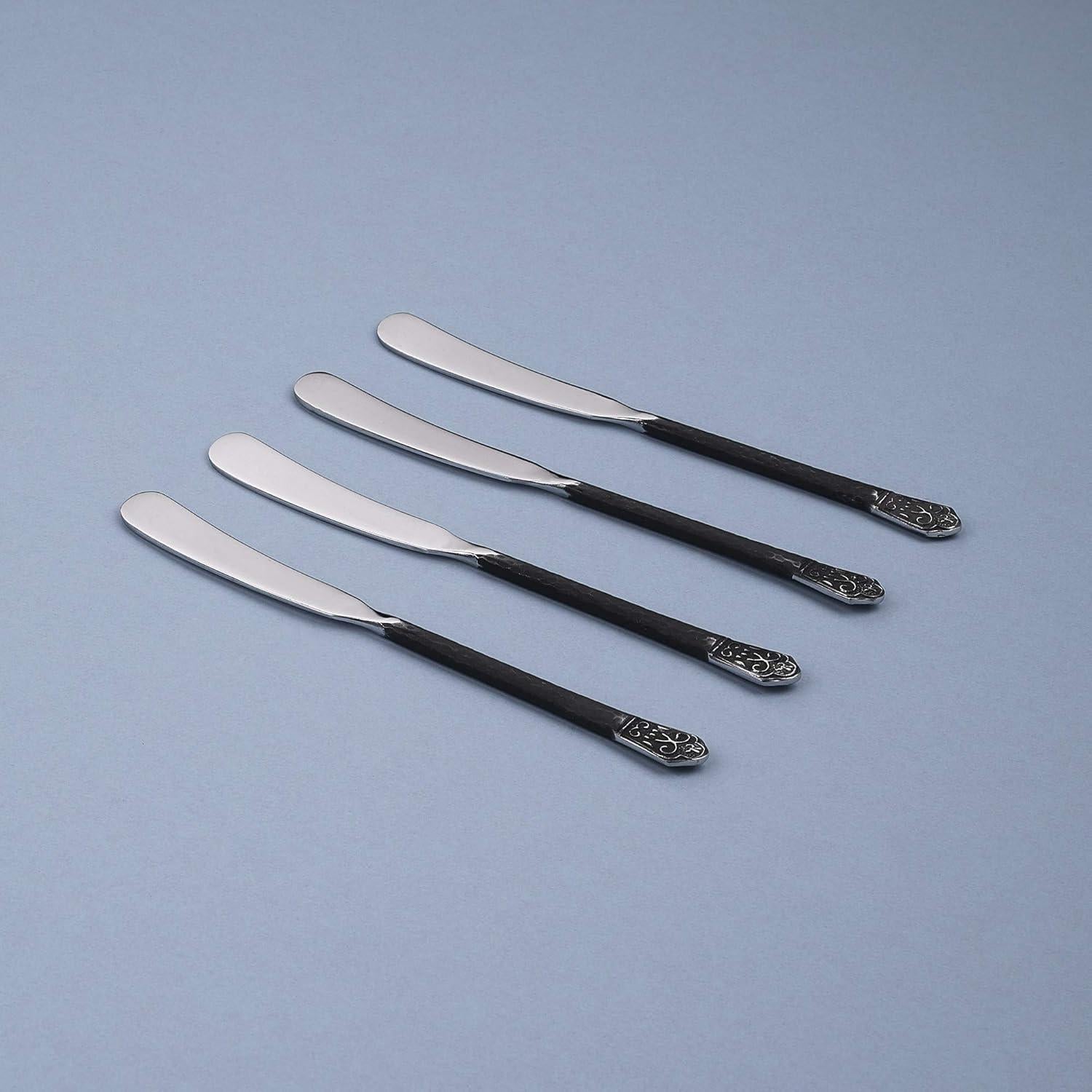 Conjunto de cuchillos para untar Gourmet Settings Avalon 4 piezas 17.15 cm