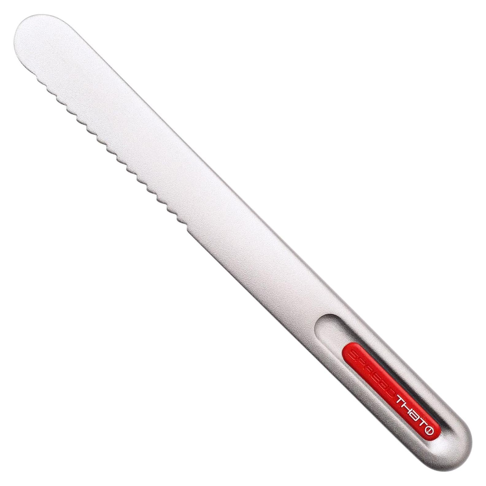 Cuchillo para Mantequilla ESE Rojo 17.6 cm Calentado Serrado