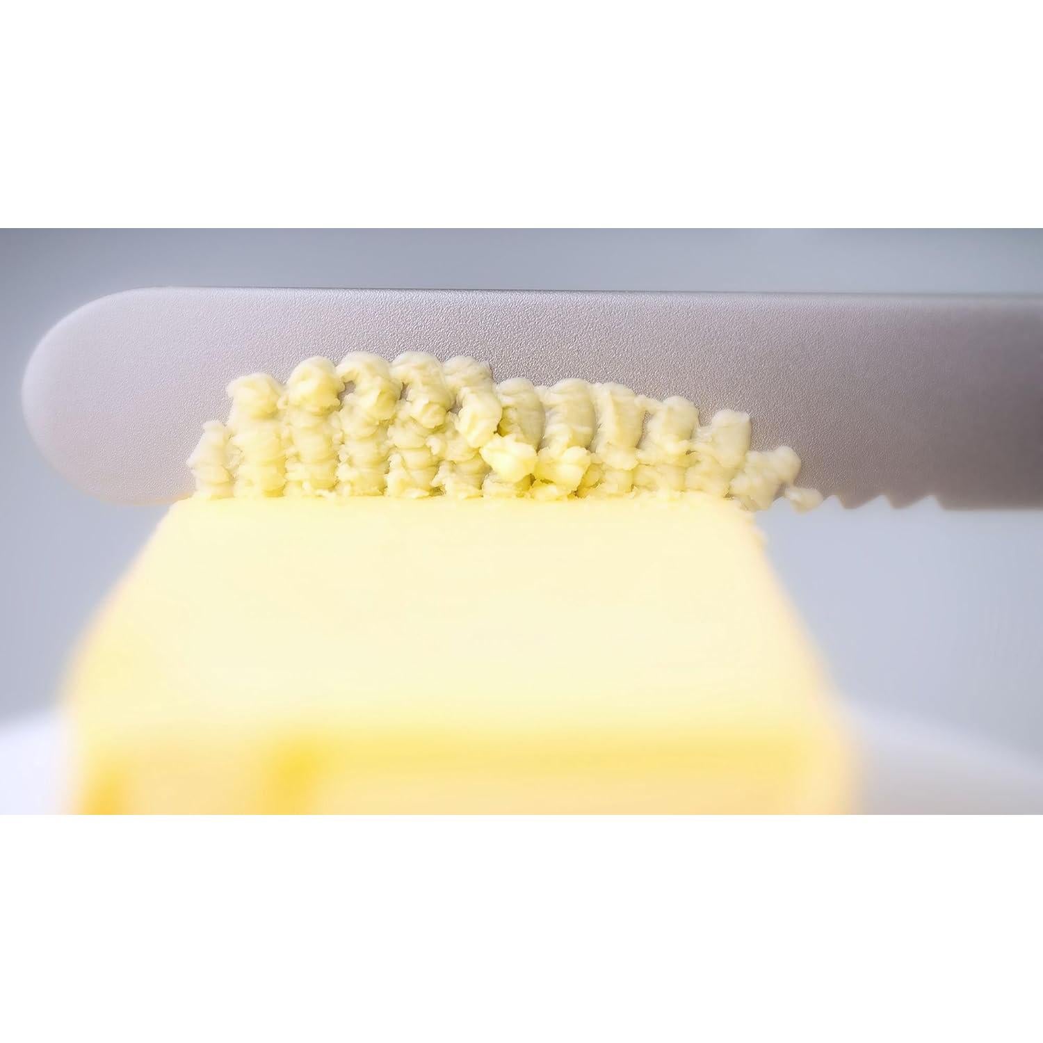 Cuchillo para Mantequilla ESE Rojo 17.6 cm Calentado Serrado