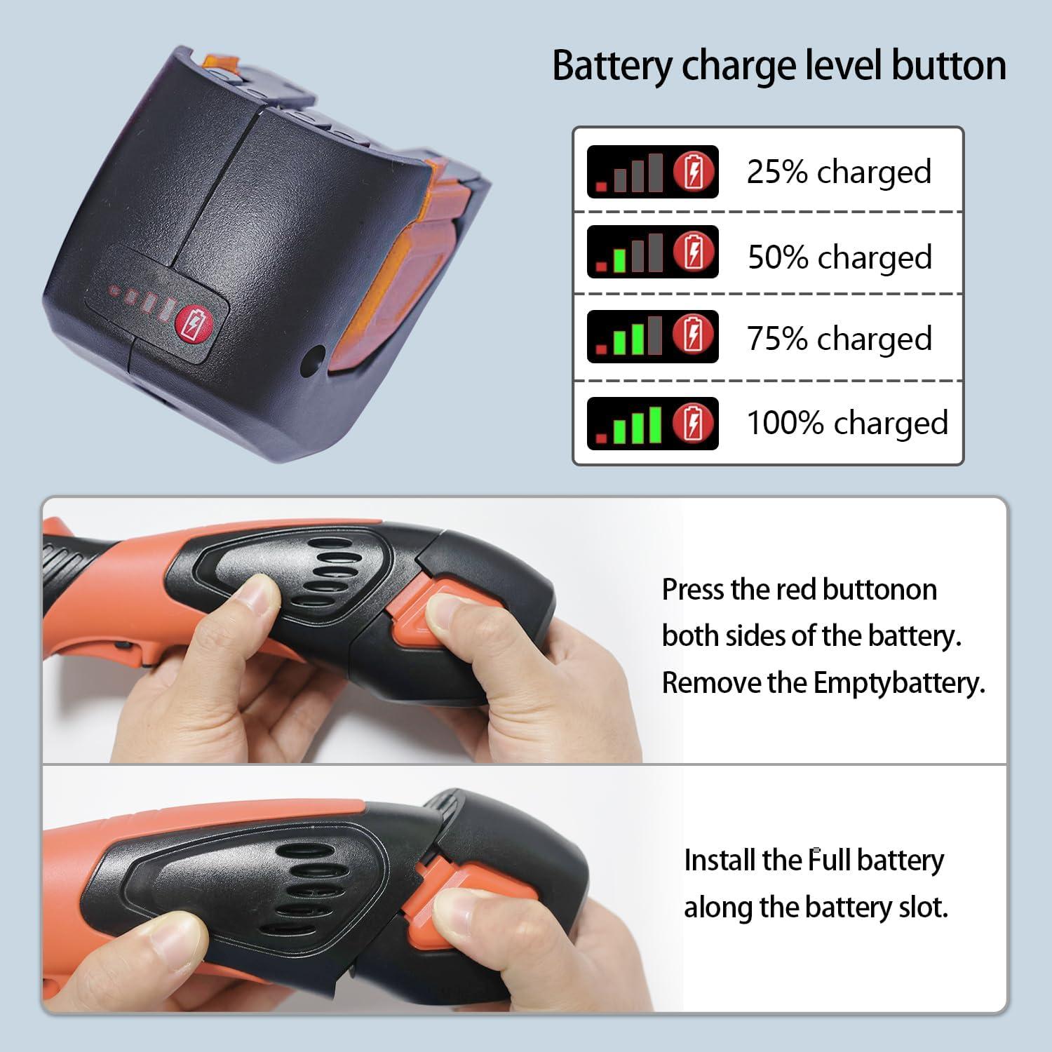 Cuchillo Eléctrico Inalámbrico Pratuor EK24-O para Pesca