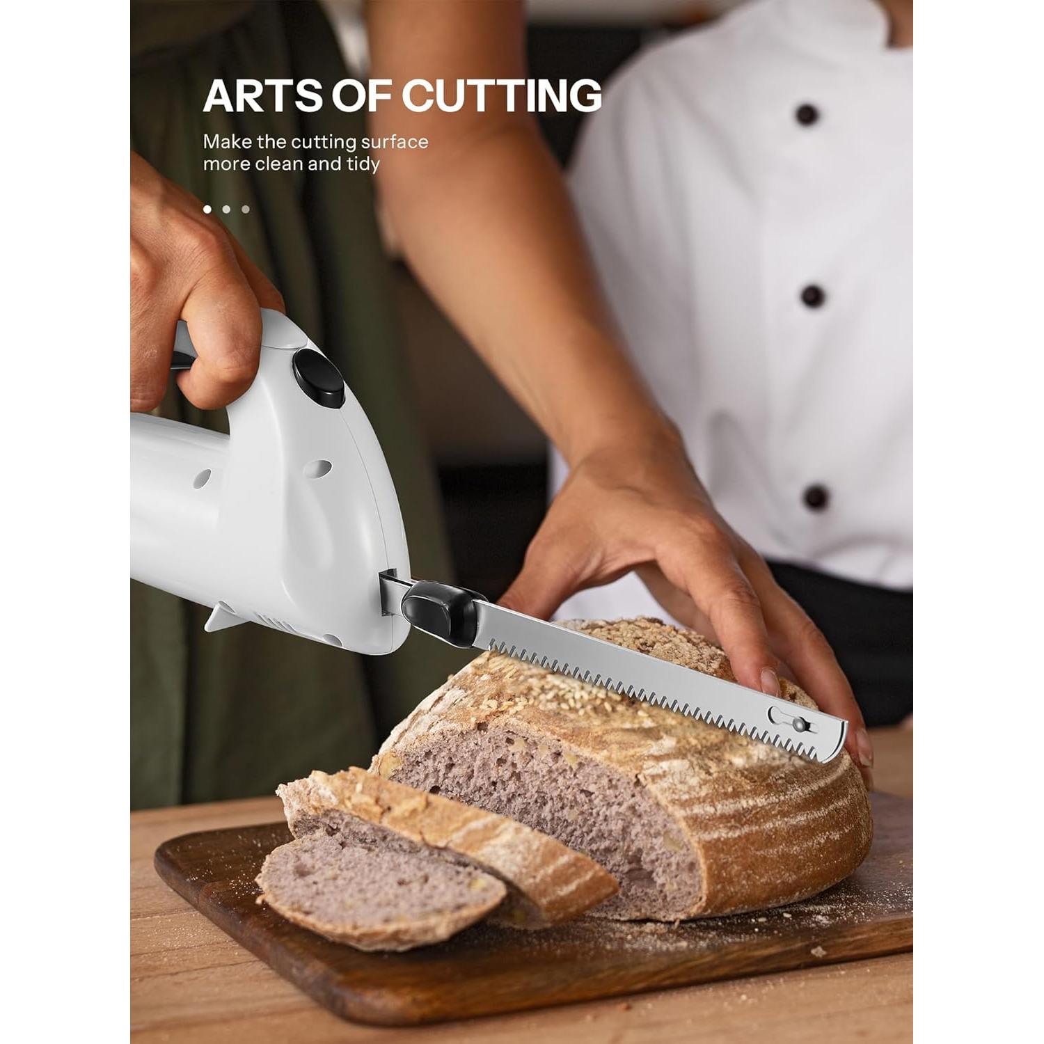 Cuchillo Eléctrico Reemix Z3035 150W con 2 Cuchillas y Mango Ergonómico