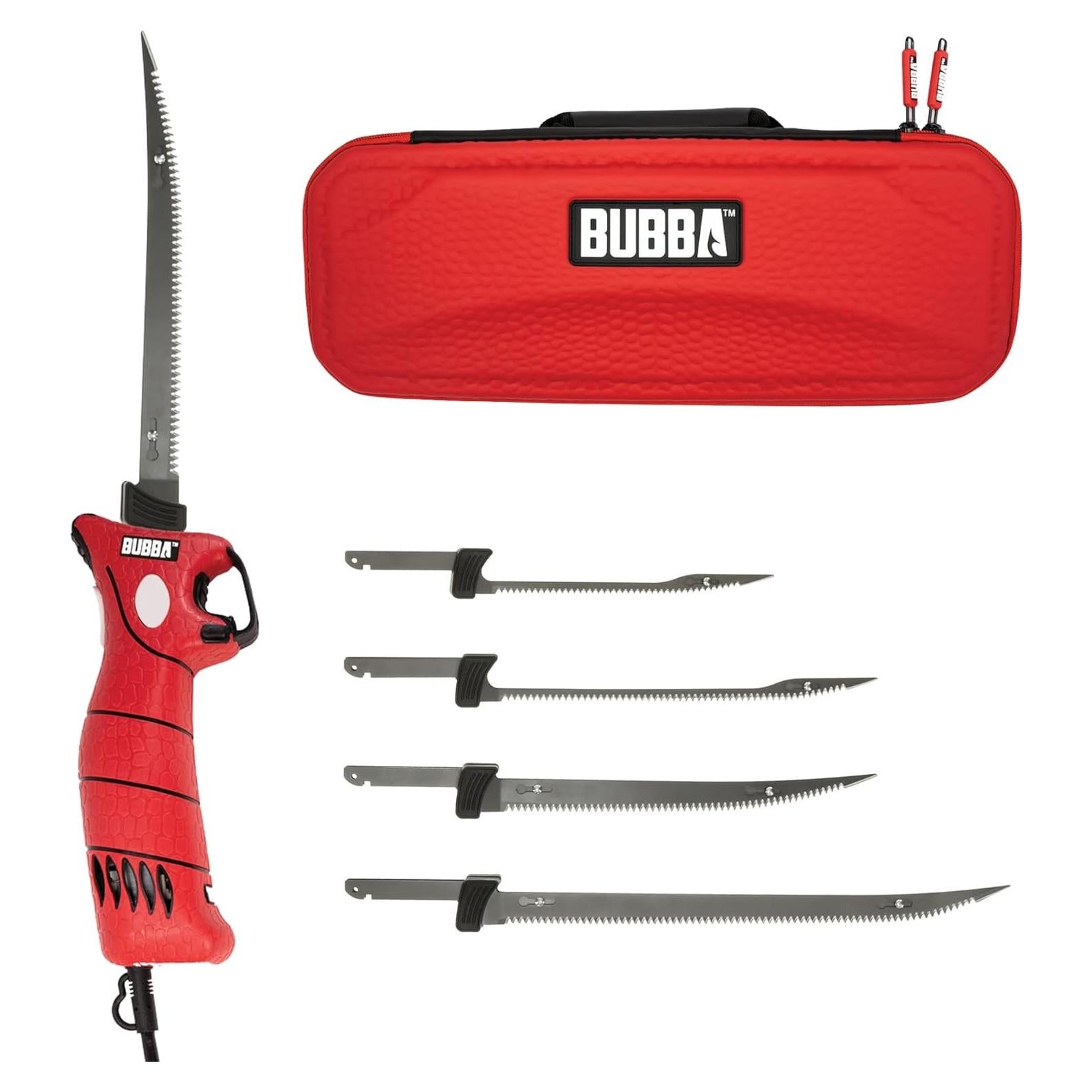 Cuchillo Eléctrico BUBBA 110V con Mango Antideslizante y 4 Cuchillas