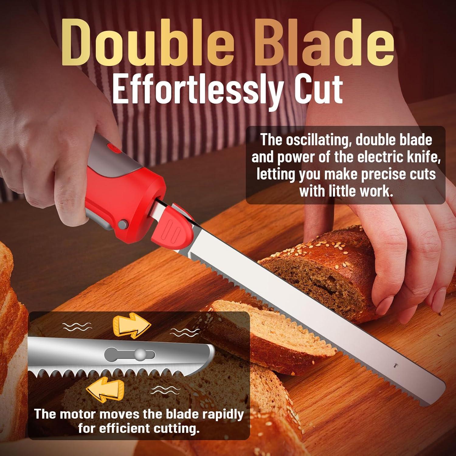 Cuchillo Eléctrico Inalámbrico Royalsellpro EK9201 100W