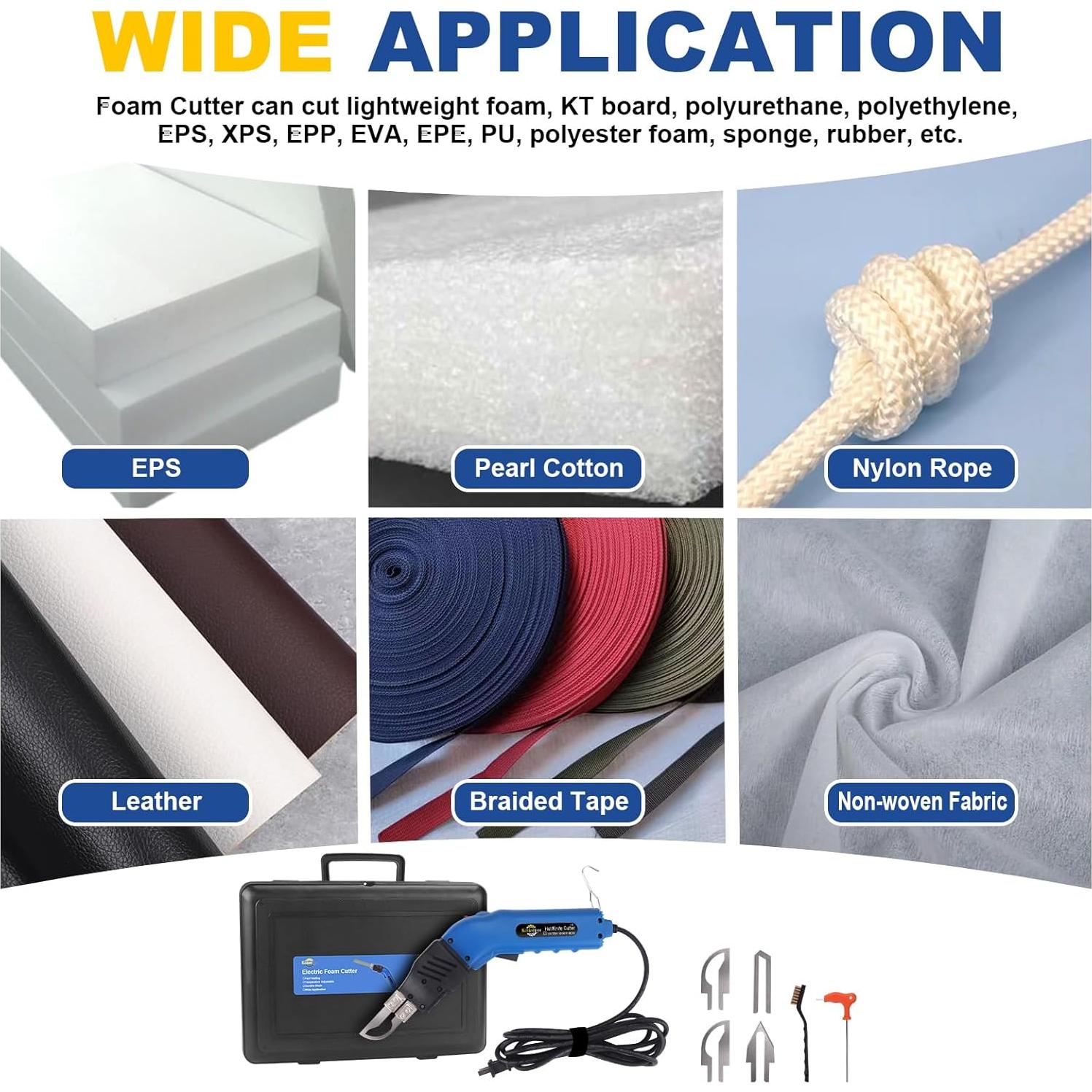 Cortador de Espuma Eléctrico Komsepor 80W Refrigerado por Aire