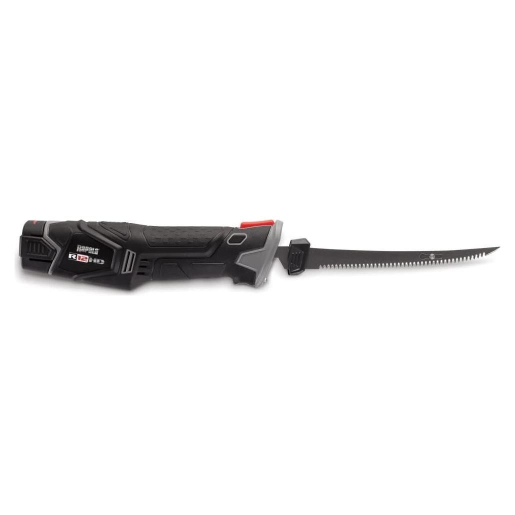 Combo Cuchillo de Filete Litio Pesado Rapala R12 30.48 cm