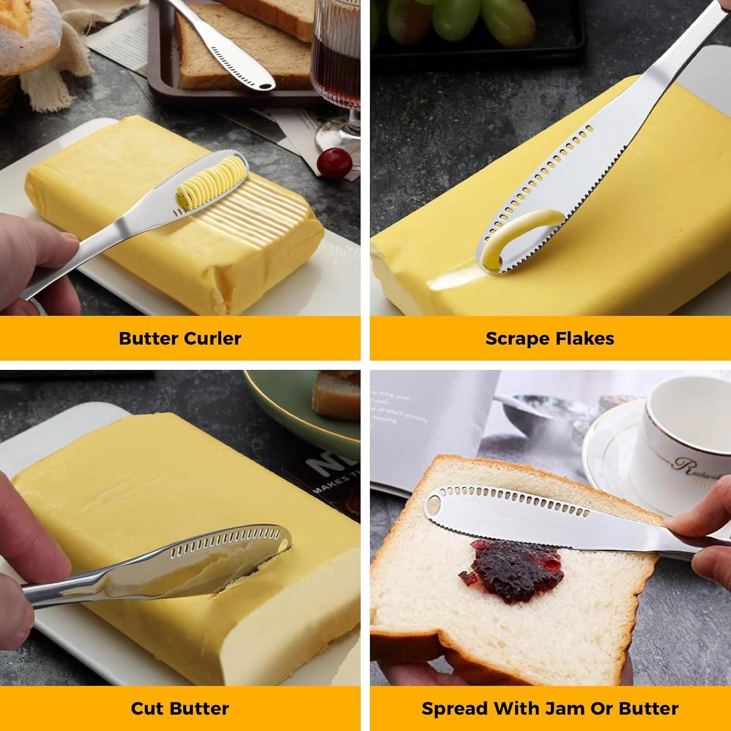 Cuchillo para Untar Mantequilla Owiooll 20.5 cm Acero Inoxidable