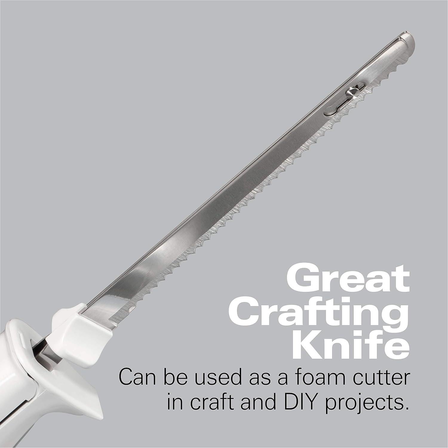 Cuchillo eléctrico Hamilton Beach 100W con tenedor y estuche