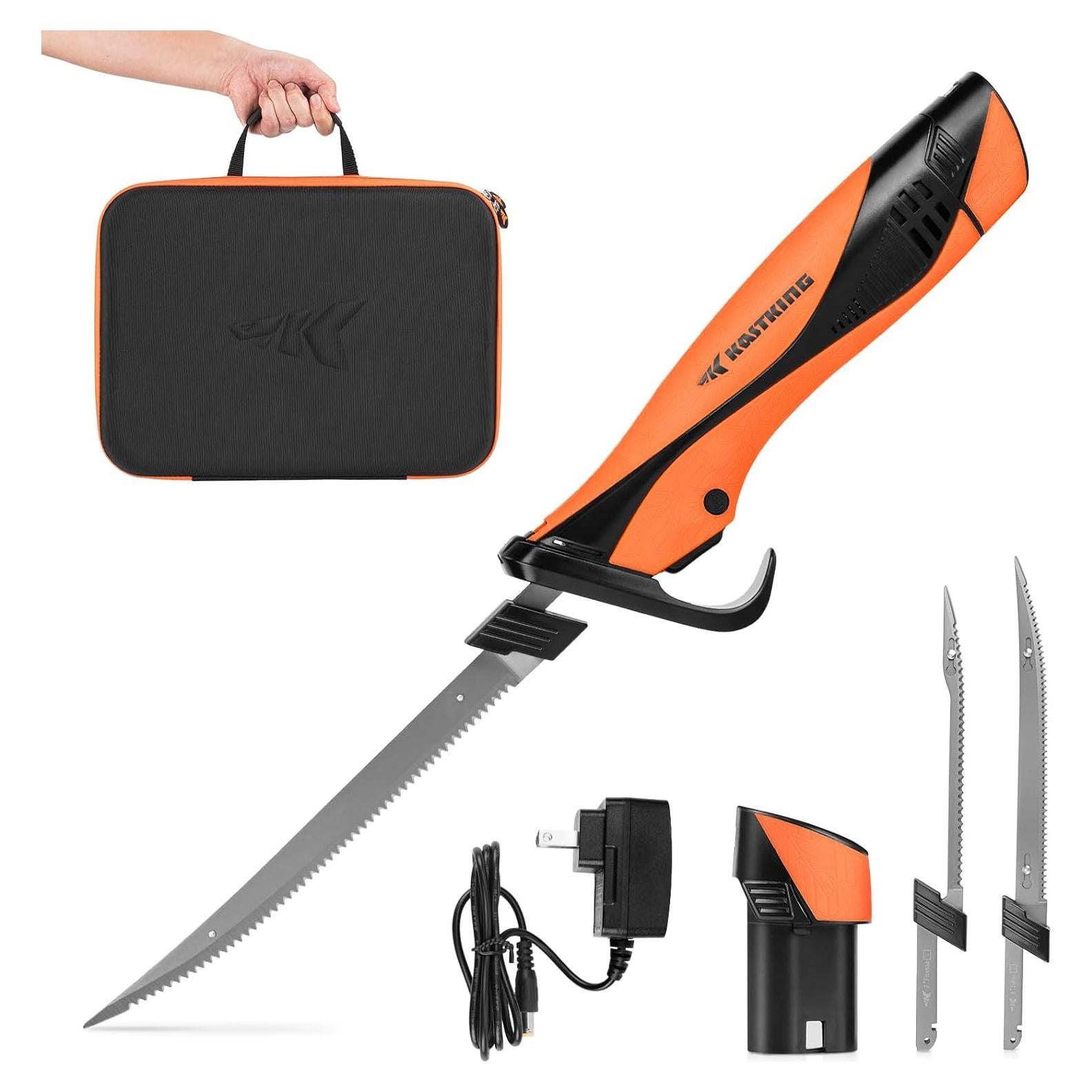 Cuchillo Eléctrico de Fileteado KastKing Speed Demon Pro 2 Cuchillas