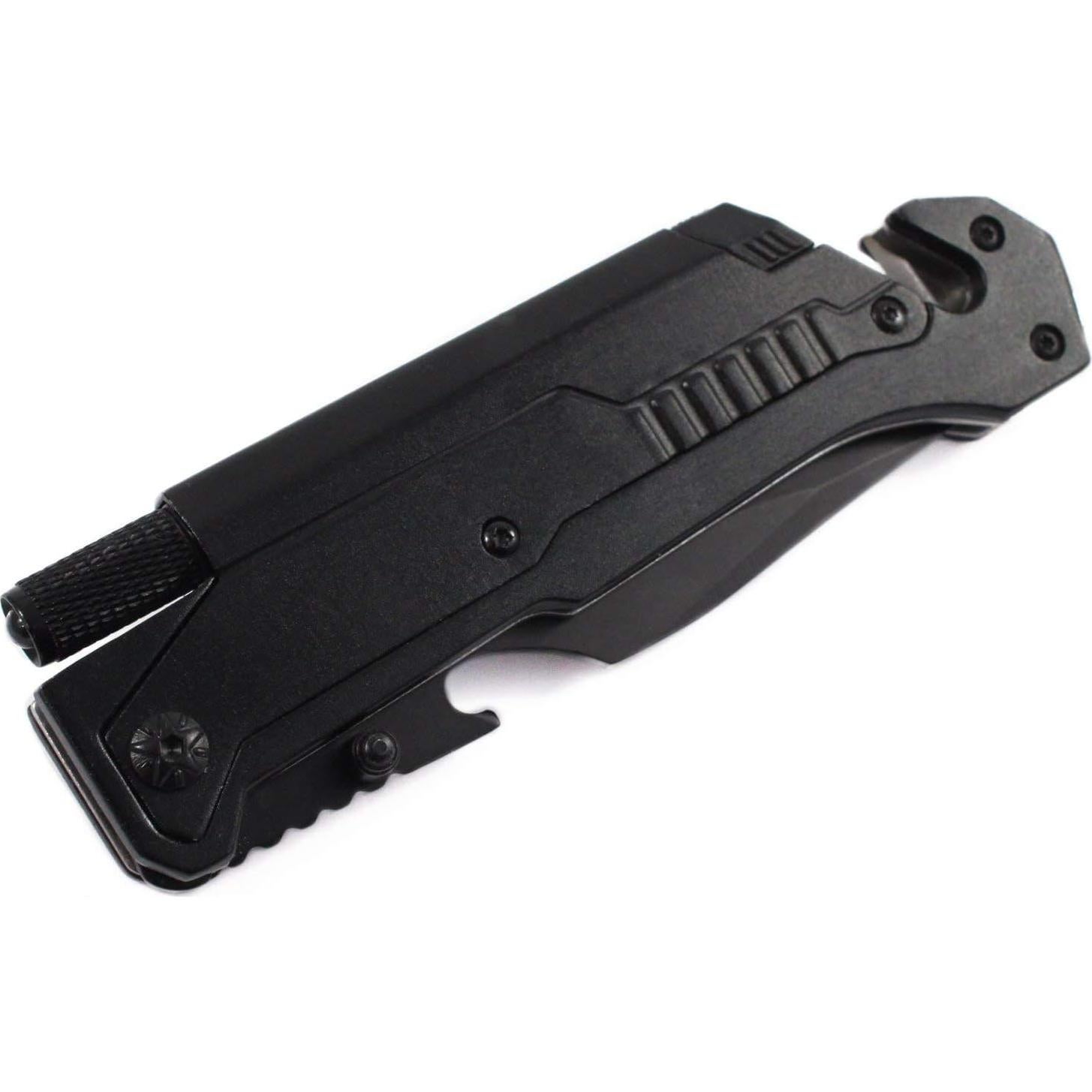 Cuchillo de bolsillo Wartech YC-S-9045-BK 5 en 1 21.6 cm Negro