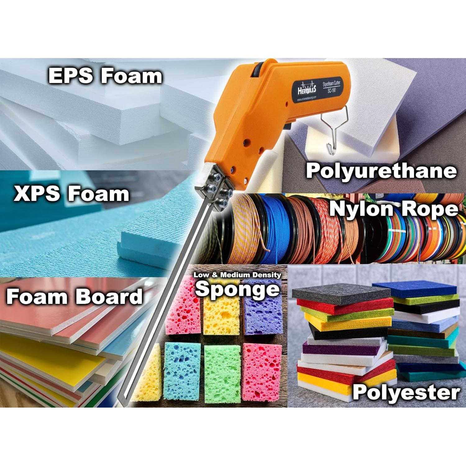 Cortador de Espuma Caliente Hercules SC-190 200W con Accesorios