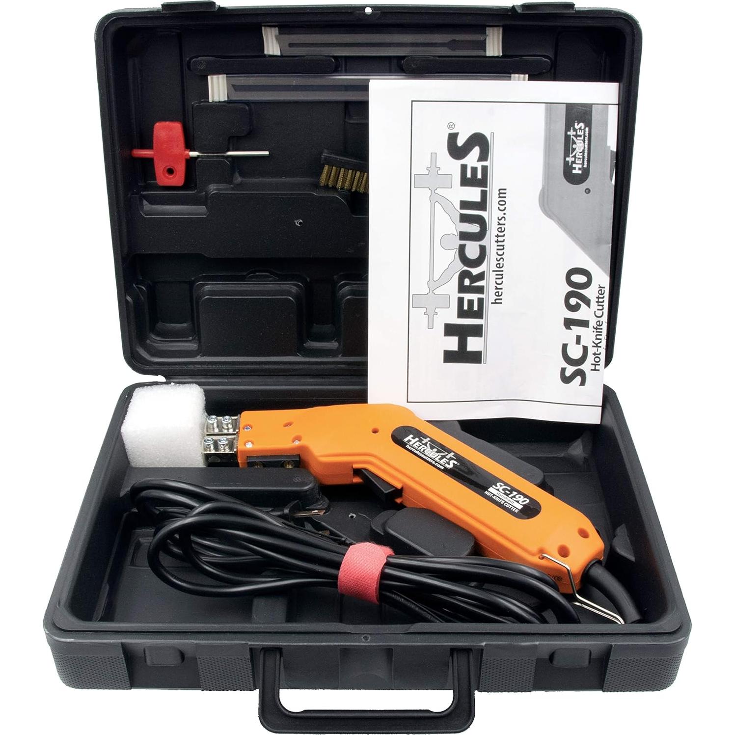 Cortador de Espuma Caliente Hercules SC-190 200W con Accesorios